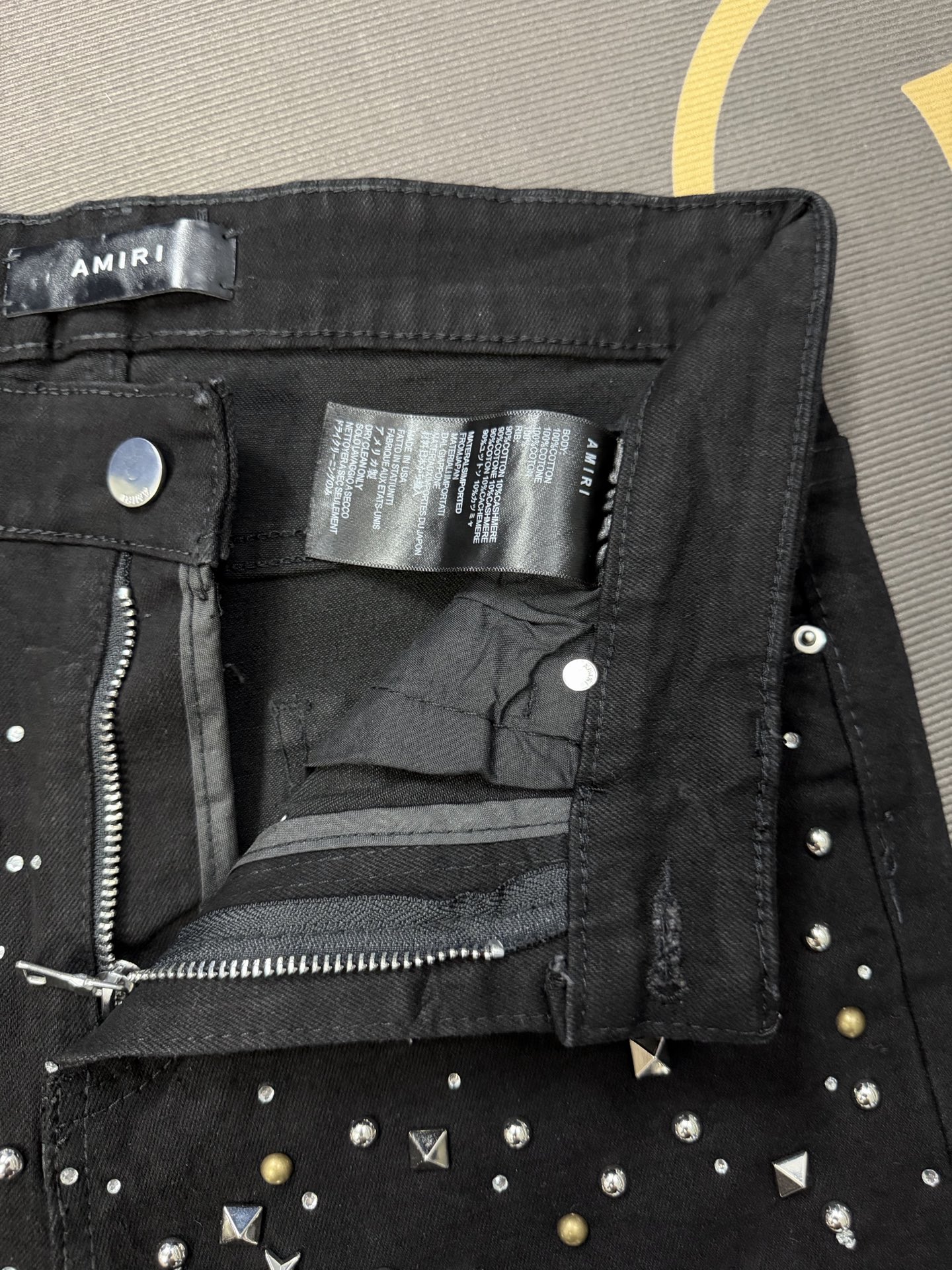 Cheap Amiri Denim Jeans for Men in 213014, $60 USD- [IB213014] - Replica Amiri Denim Jeans for Men
