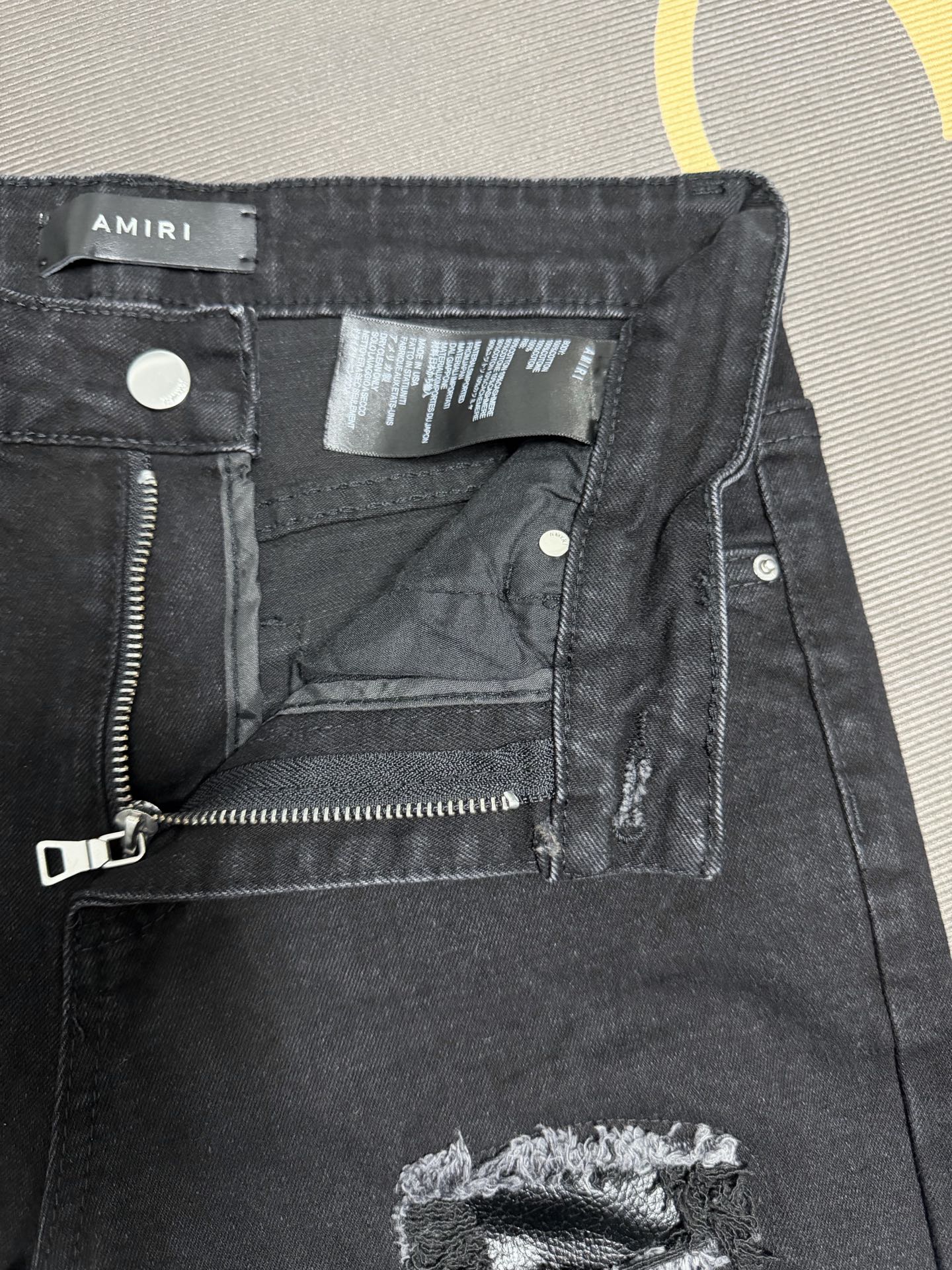 Cheap Amiri Denim Jeans for Men in 213015, $60 USD- [IB213015] - Replica Amiri Denim Jeans for Men