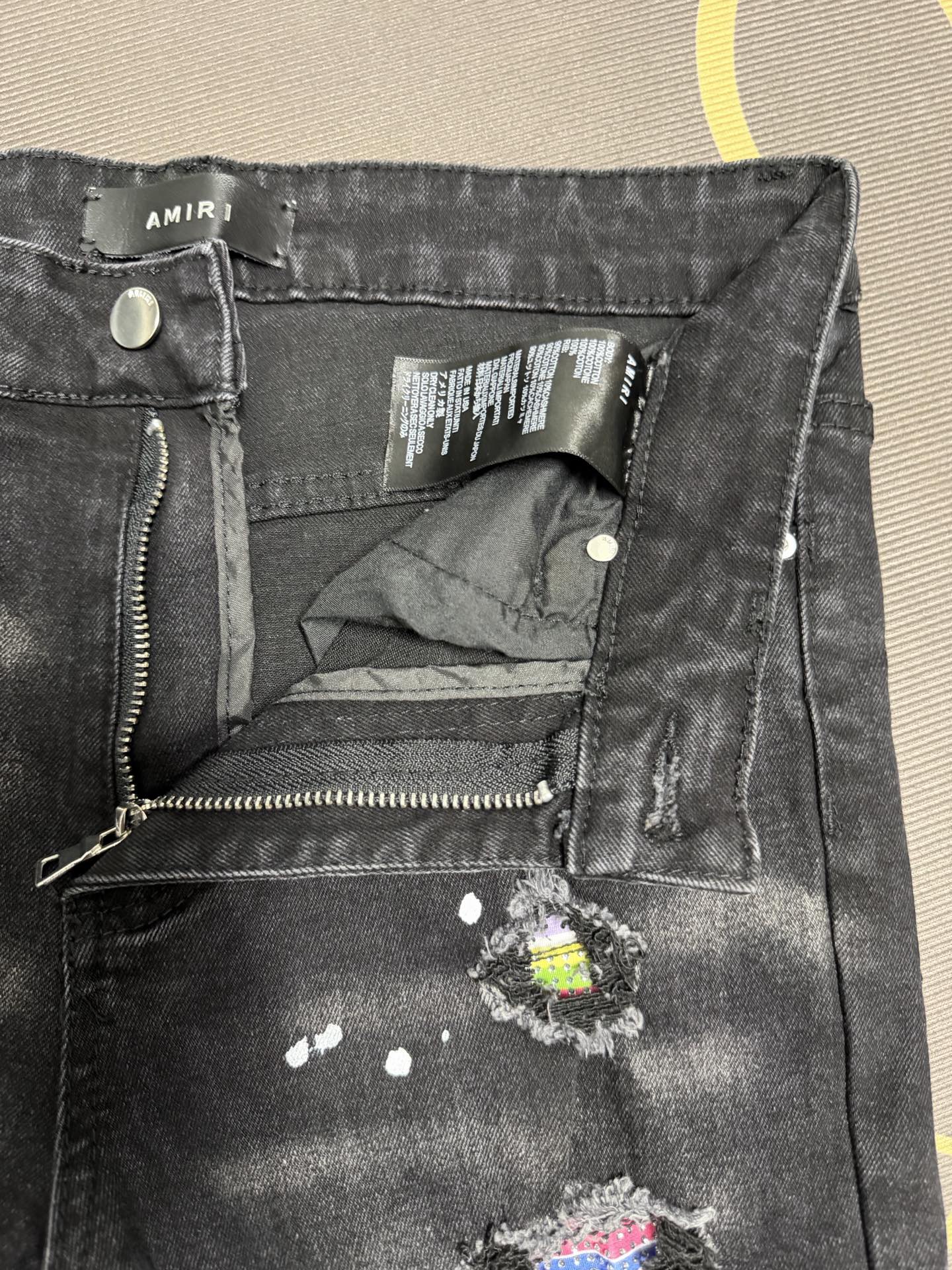 Cheap Amiri Denim Jeans for Men in 213016, $60 USD- [IB213016] - Replica Amiri Denim Jeans for Men