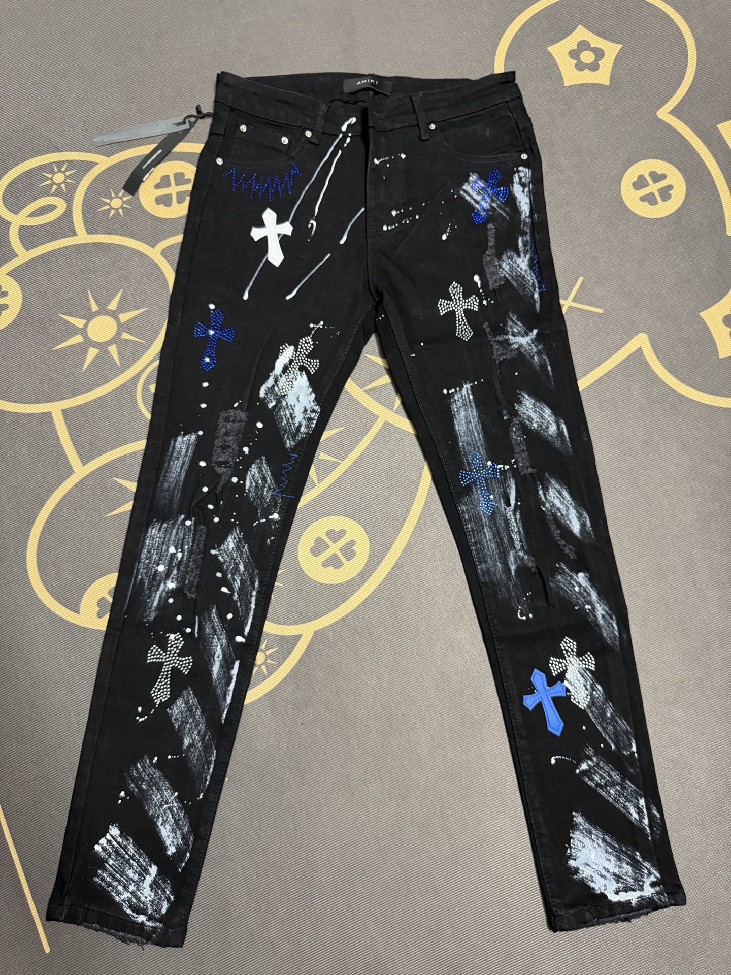 Cheap Amiri Denim Jeans for Men in 213017, $60 USD- [IB213017] - Replica Amiri Denim Jeans for Men