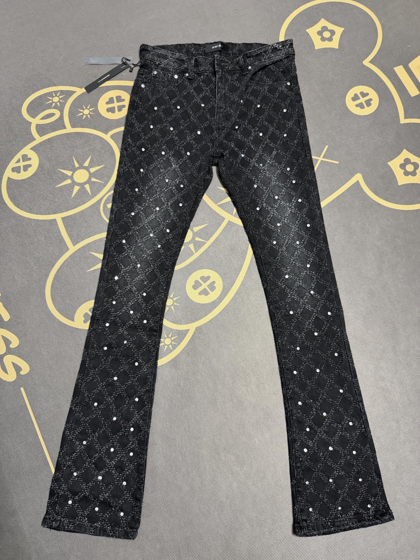 Cheap Amiri Denim Jeans for Men in 213018, $60 USD- [IB213018] - Replica Amiri Denim Jeans for Men