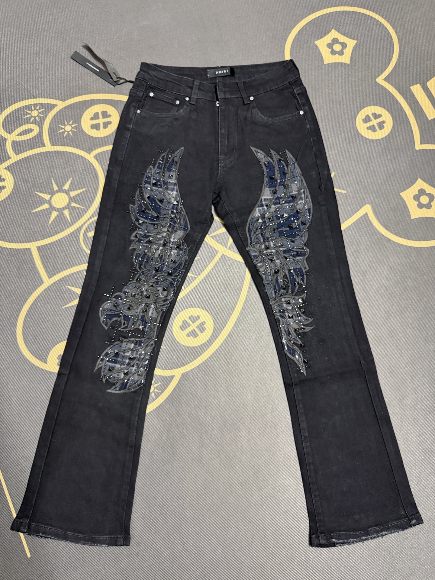 Cheap Amiri Denim Jeans for Men in 213019, $60 USD- [IB213019] - Replica Amiri Denim Jeans for Men