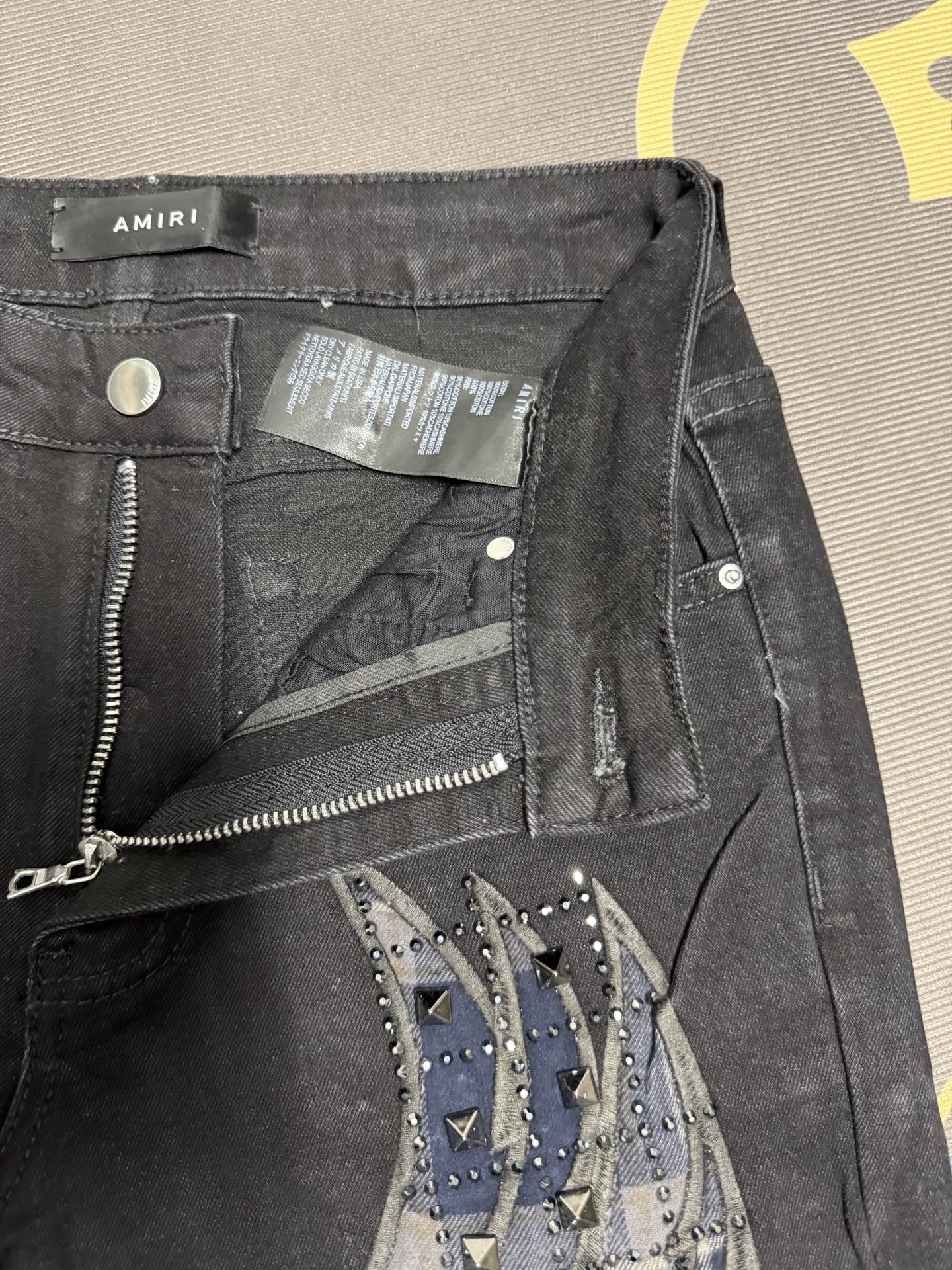 Cheap Amiri Denim Jeans for Men in 213019, $60 USD- [IB213019] - Replica Amiri Denim Jeans for Men