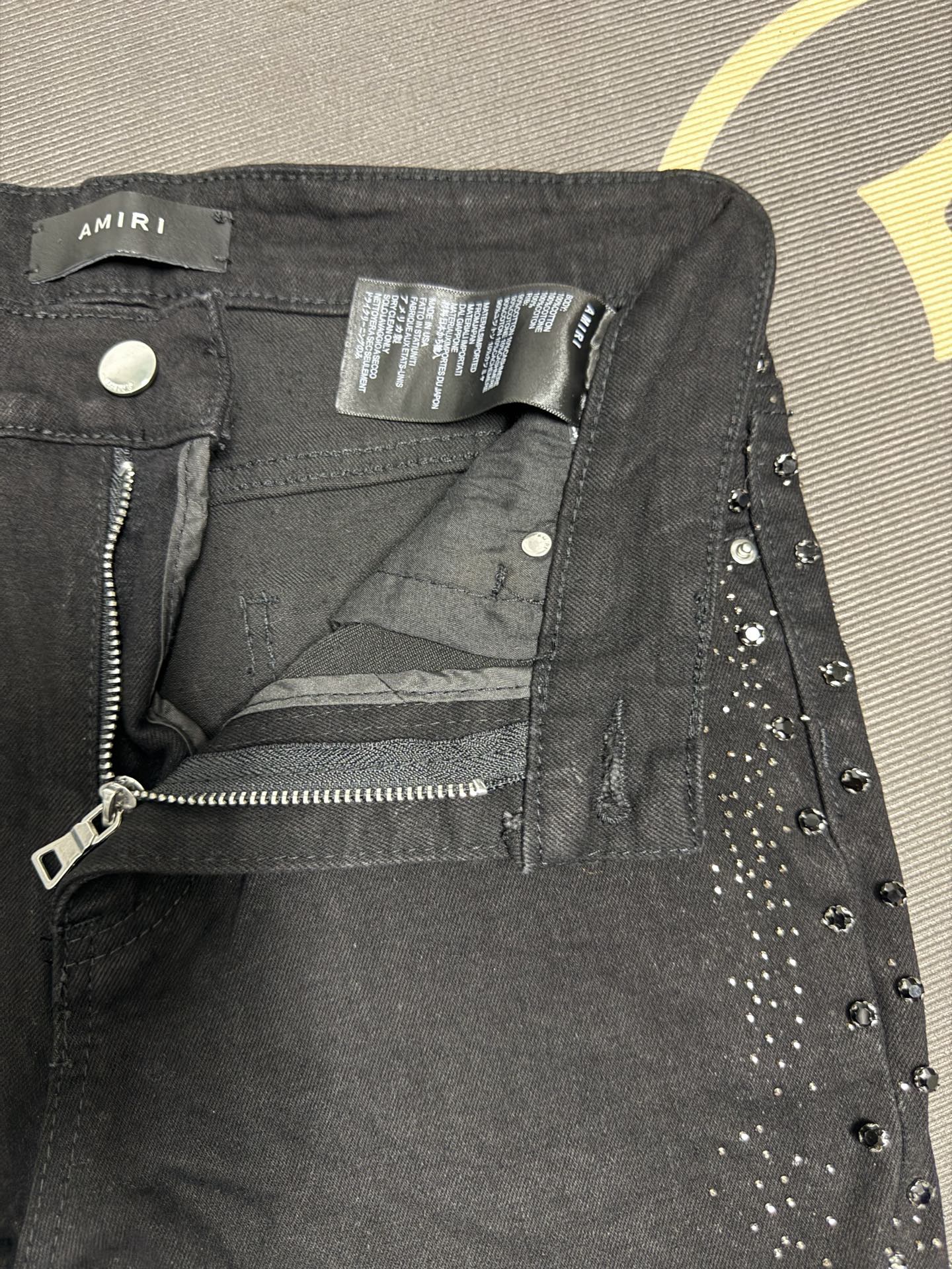 Cheap Amiri Denim Jeans for Men in 213020, $60 USD- [IB213020] - Replica Amiri Denim Jeans for Men