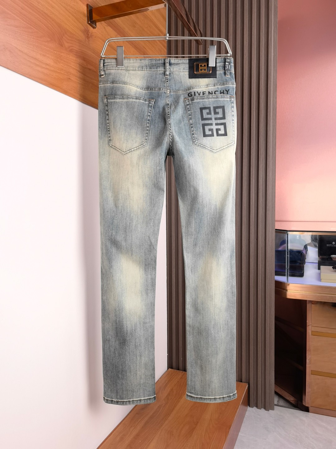 Cheap Givenchy Jeans in 213023, $65 USD- [IB213023] - Replica Givenchy Jeans