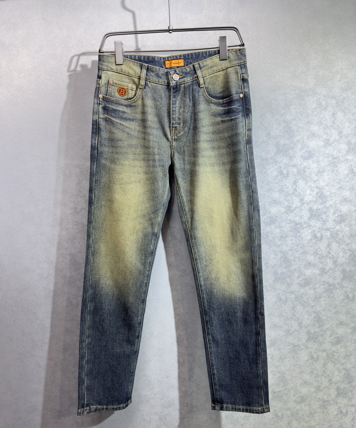 Cheap HERMÈS Jeans in 213032, $65 USD- [IB213032] - Replica HERMÈS Jeans