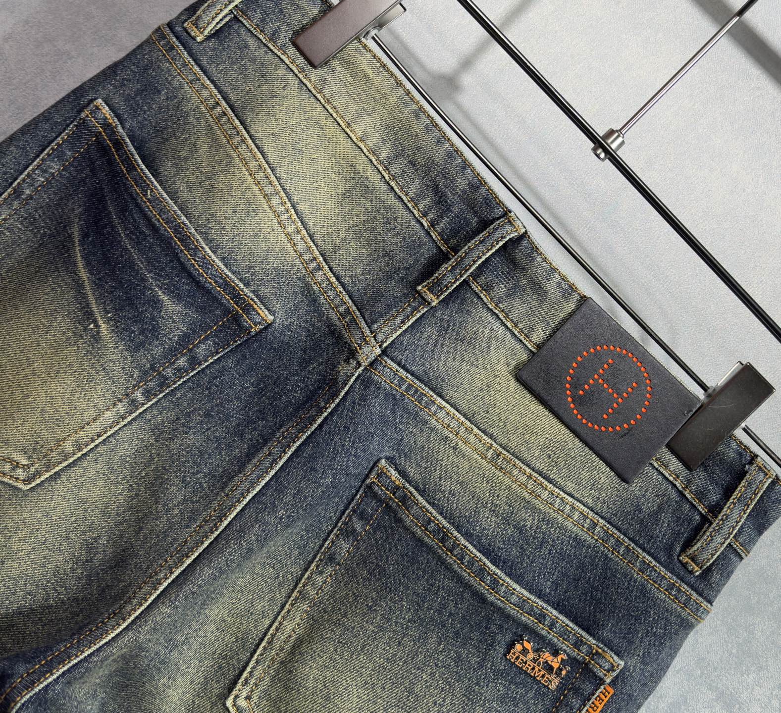 Cheap HERMÈS Jeans in 213032, $65 USD- [IB213032] - Replica HERMÈS Jeans