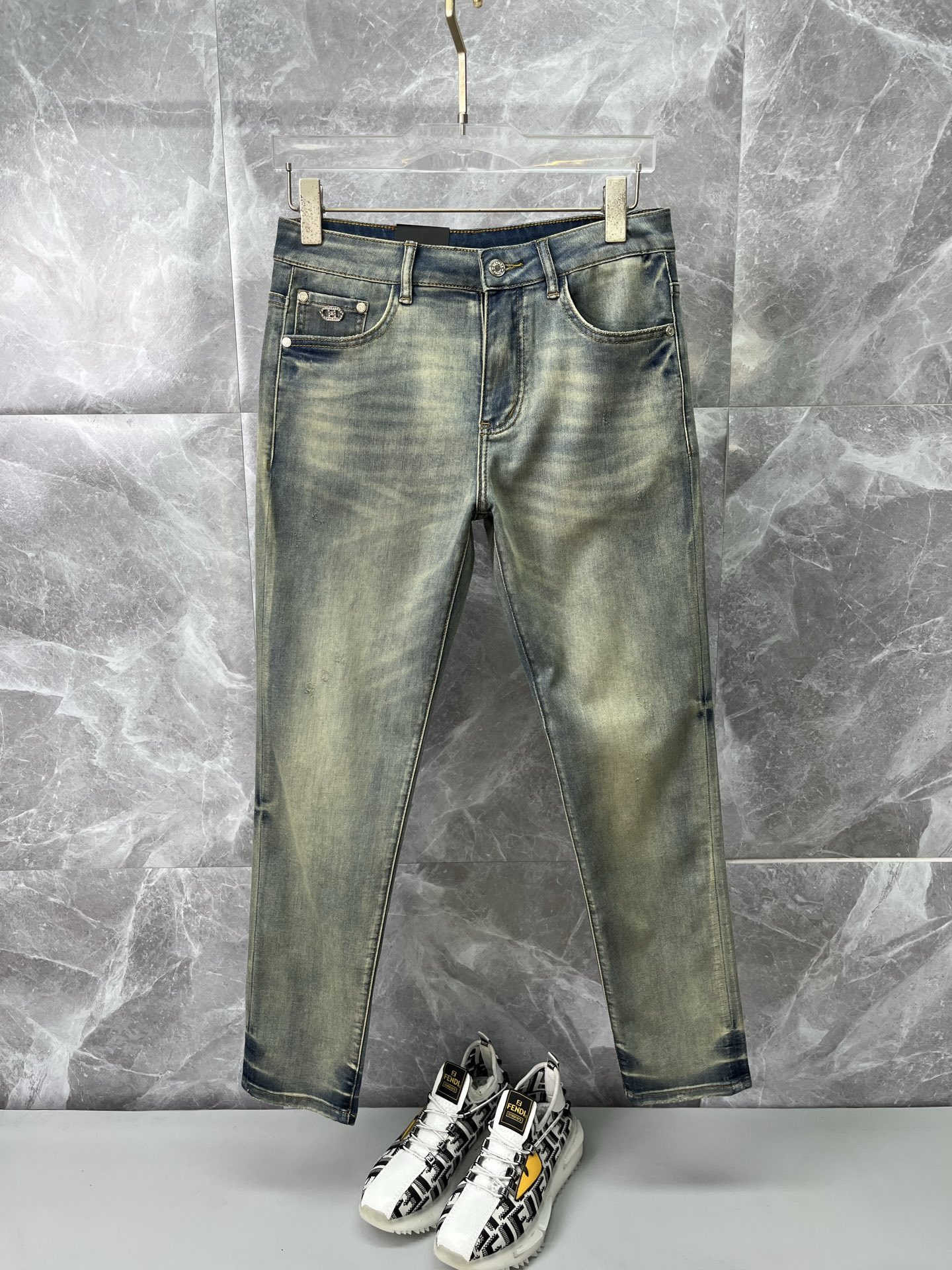 Cheap HERMÈS Jeans in 213033, $65 USD- [IB213033] - Replica HERMÈS Jeans
