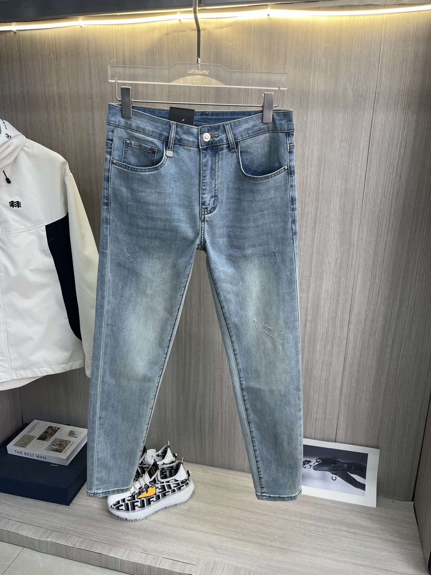 Cheap HERMÈS Jeans in 213035, $65 USD- [IB213035] - Replica HERMÈS Jeans