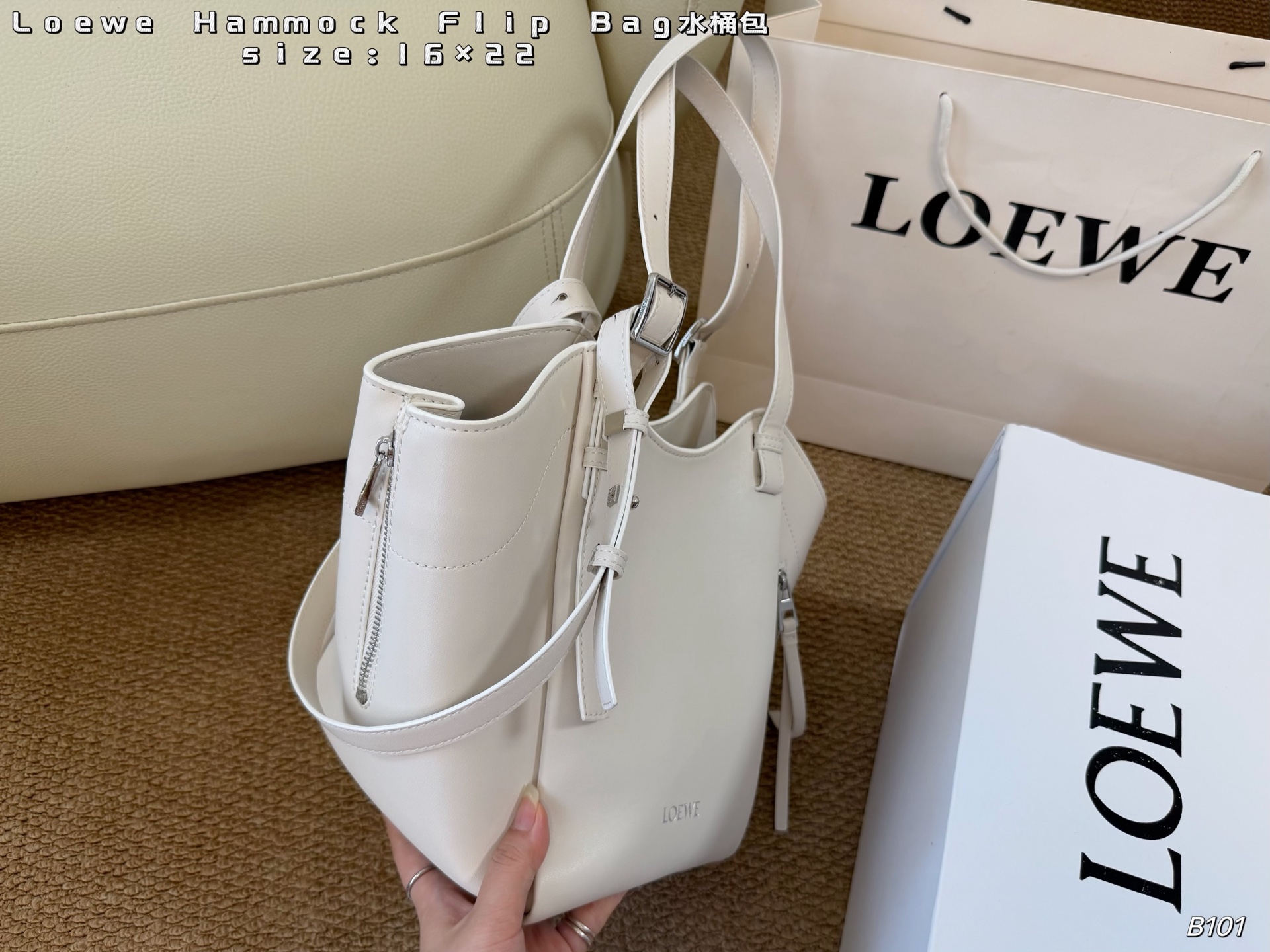 Cheap Loewe Bags in 213201, $110 USD- [IB213201] - Replica Loewe Bags