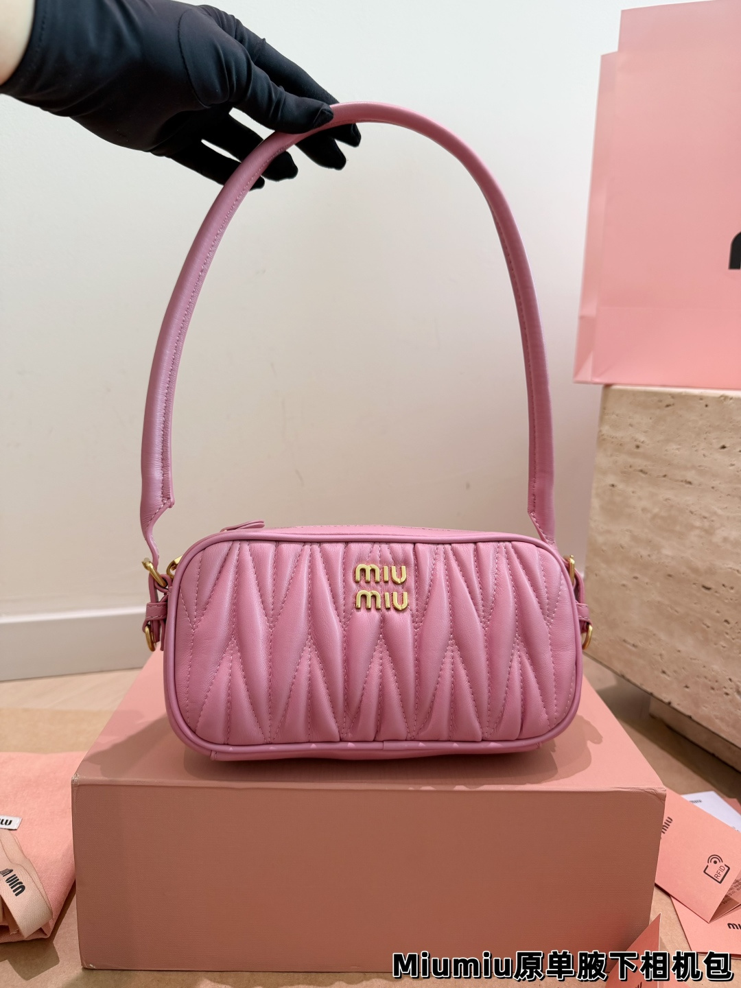 Cheap MiuMiu High quality Handbags in 213214, $110 USD- [IB213214] - Replica MiuMiu High quality Handbags