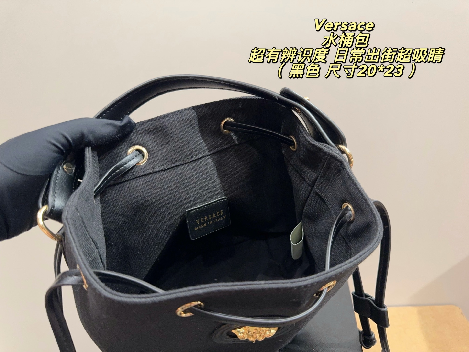 Cheap Versace  AAA Quality Handbags in 213298, $95 USD- [IB213298] - Replica Versace  AAA Quality Handbags