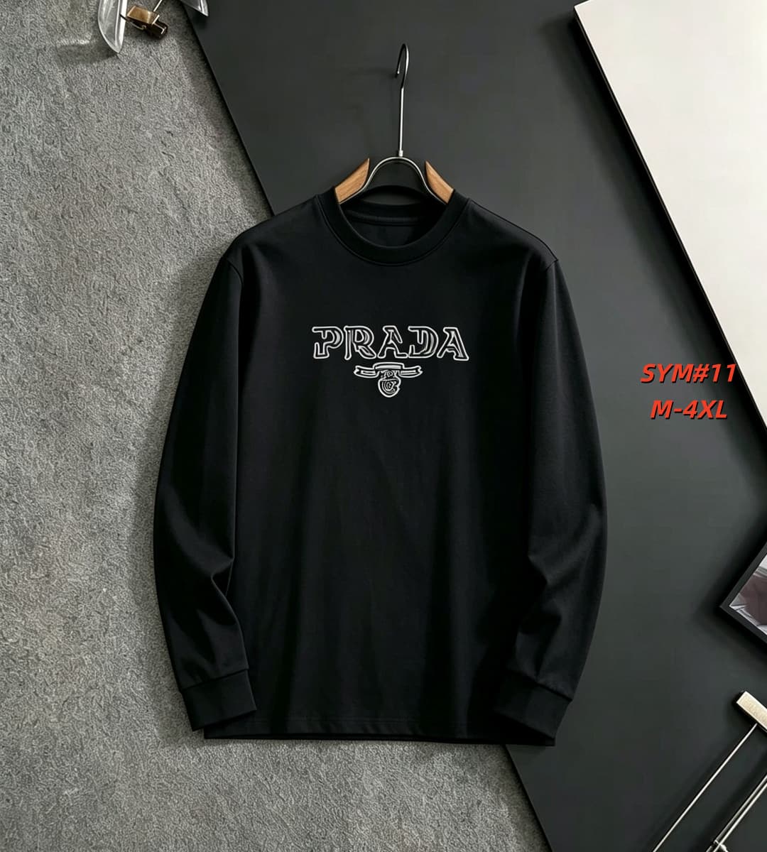 Cheap Prade Long-Sleeved T-Shirts for Men in 213299, $30 USD- [IB213299] - Replica Prade Long-Sleeved T-Shirts for Men