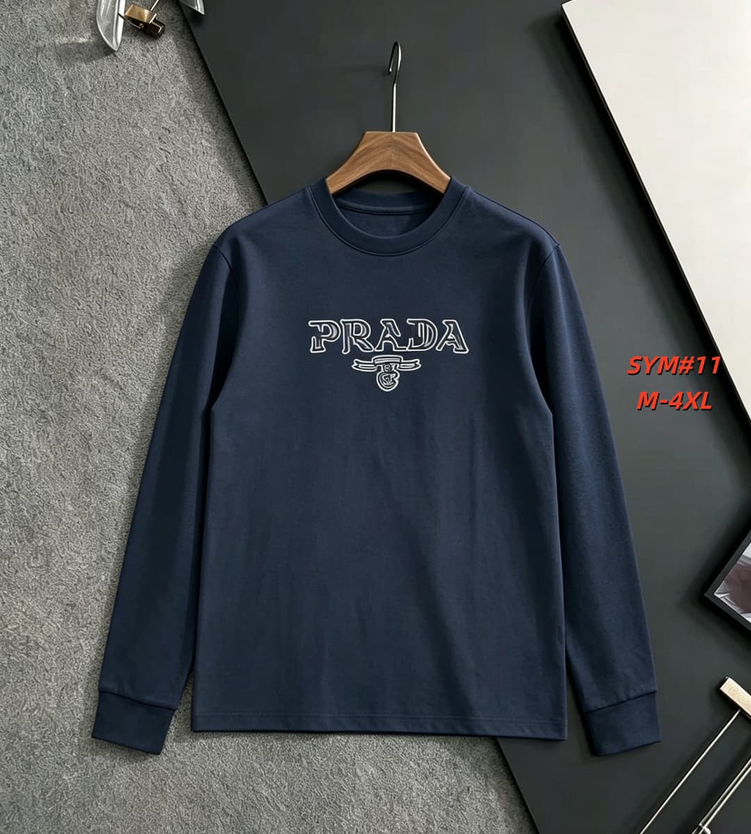 Cheap Prade Long-Sleeved T-Shirts for Men in 213299, $30 USD- [IB213299] - Replica Prade Long-Sleeved T-Shirts for Men