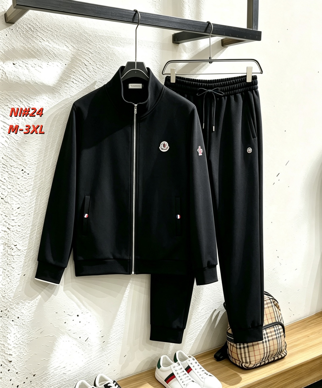 Cheap MONCLE Tracksuits for Men in 213308, $105 USD- [IB213308] - Replica MONCLE Tracksuits for Men