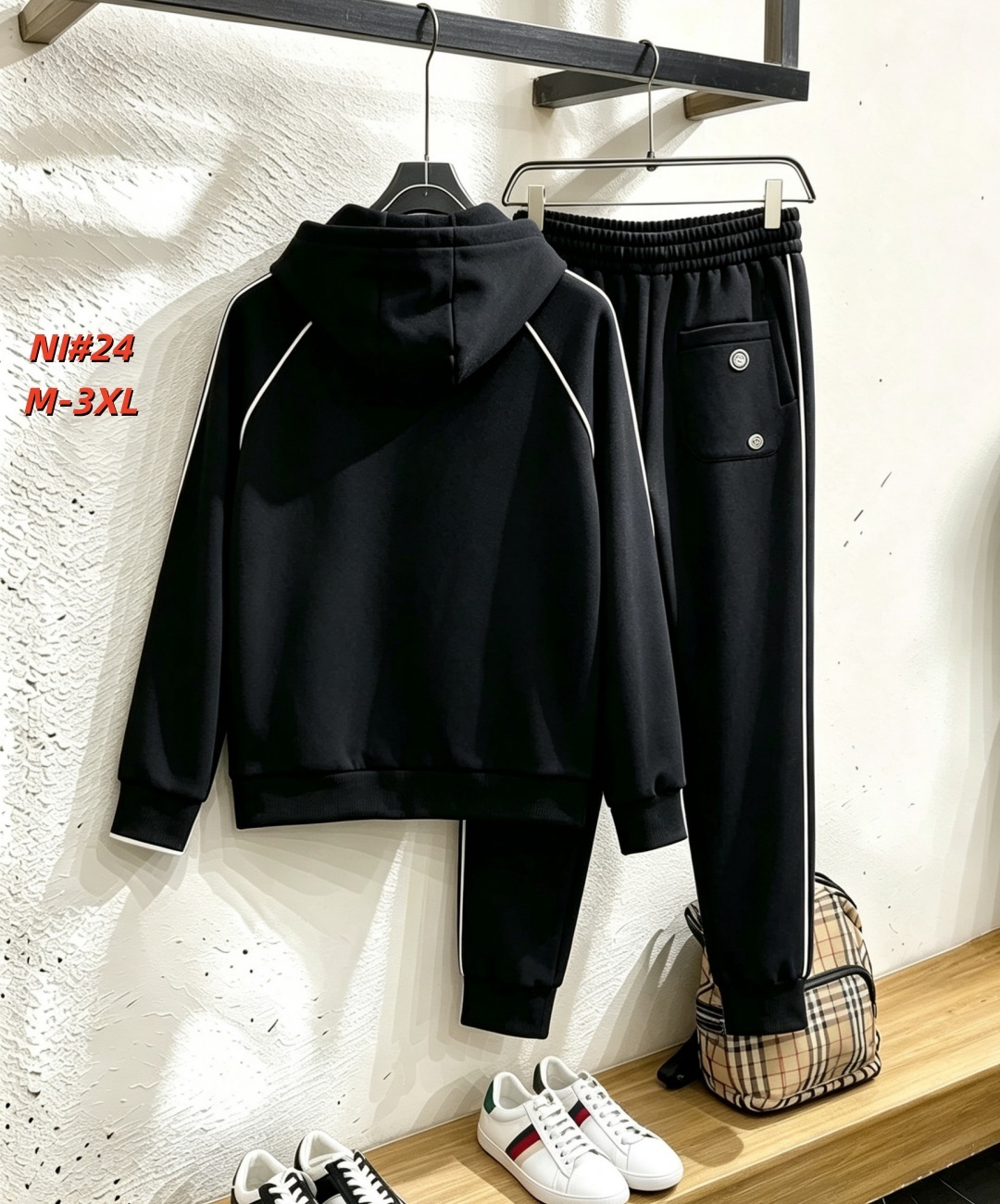 Cheap MONCLE Tracksuits for Men in 213308, $105 USD- [IB213308] - Replica MONCLE Tracksuits for Men