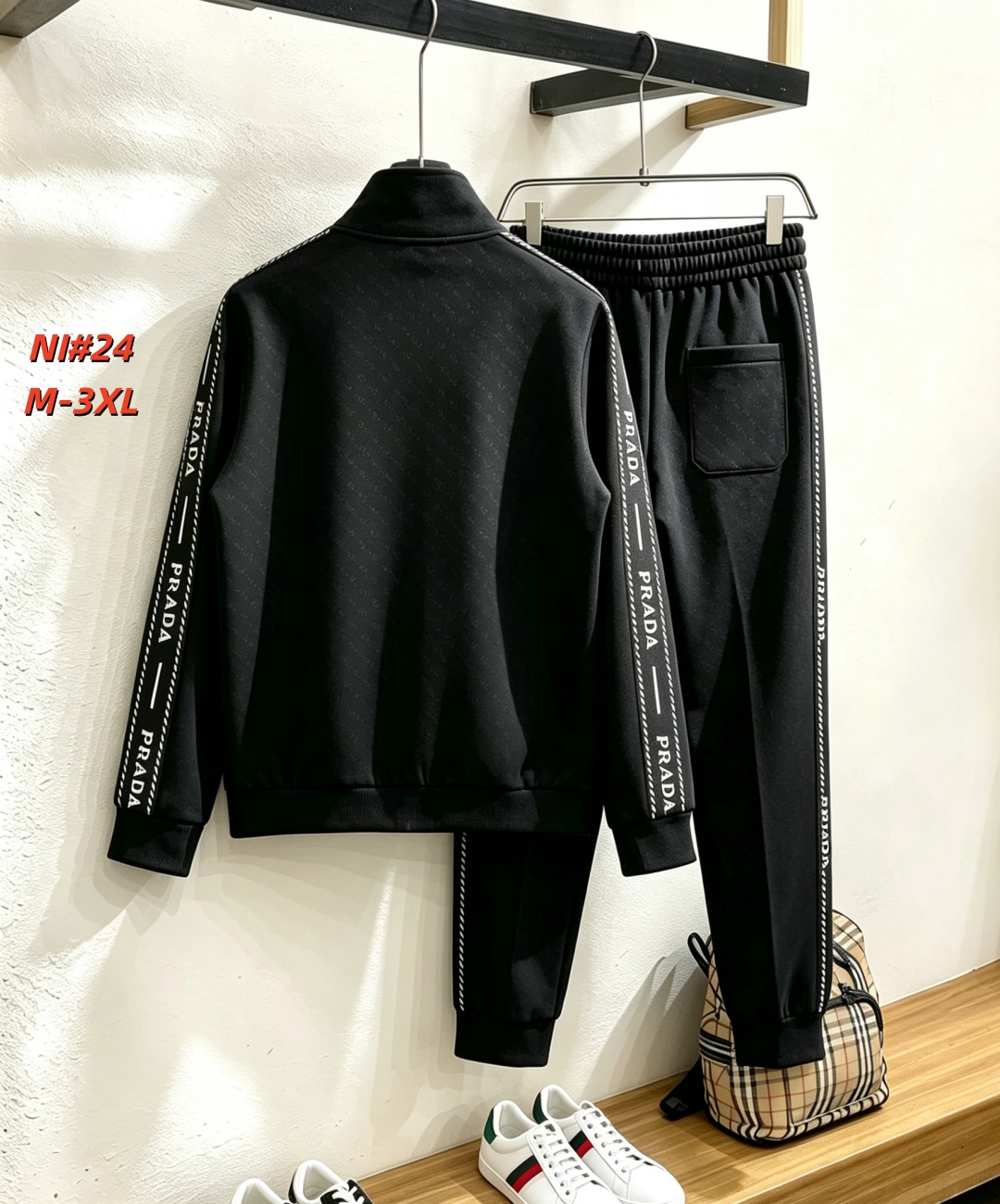 Cheap Prada Tracksuits for Men in 213309, $105 USD- [IB213309] - Replica Prada Tracksuits for Men