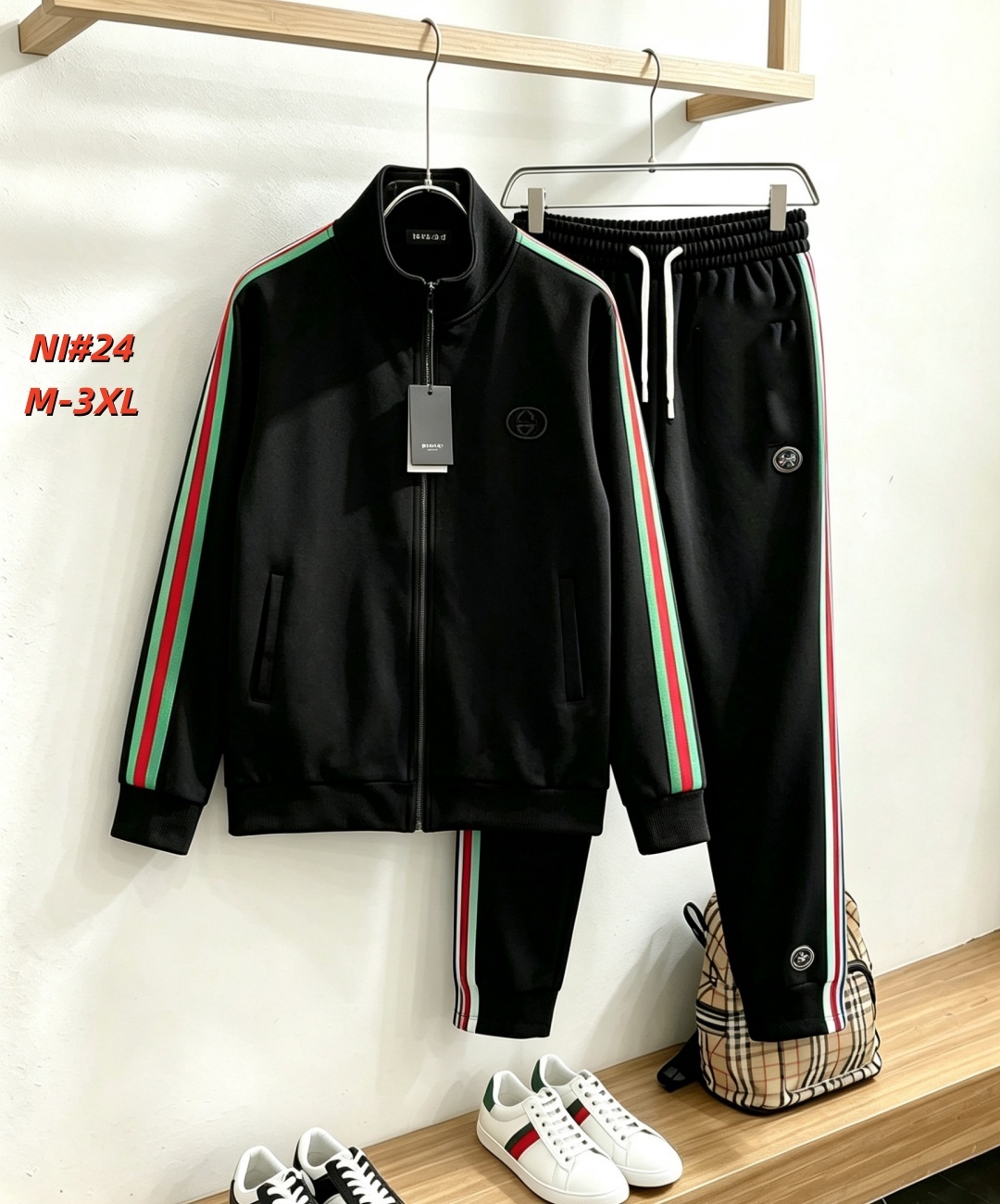 Cheap Gucci Tracksuits for Men in 213311, $105 USD- [IB213311] - Replica Gucci Tracksuits for Men