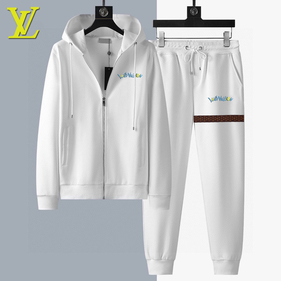 Cheap Louis Vuitton Tracksuits for Men in 213317, $105 USD- [IB213317] - Replica Louis Vuitton Tracksuits for Men