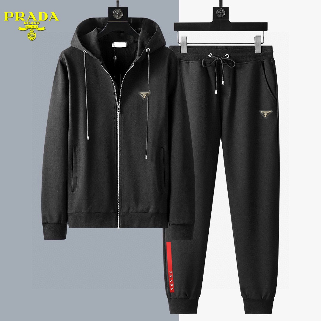 Cheap Prada Tracksuits for Men in 213320, $105 USD- [IB213320] - Replica Prada Tracksuits for Men