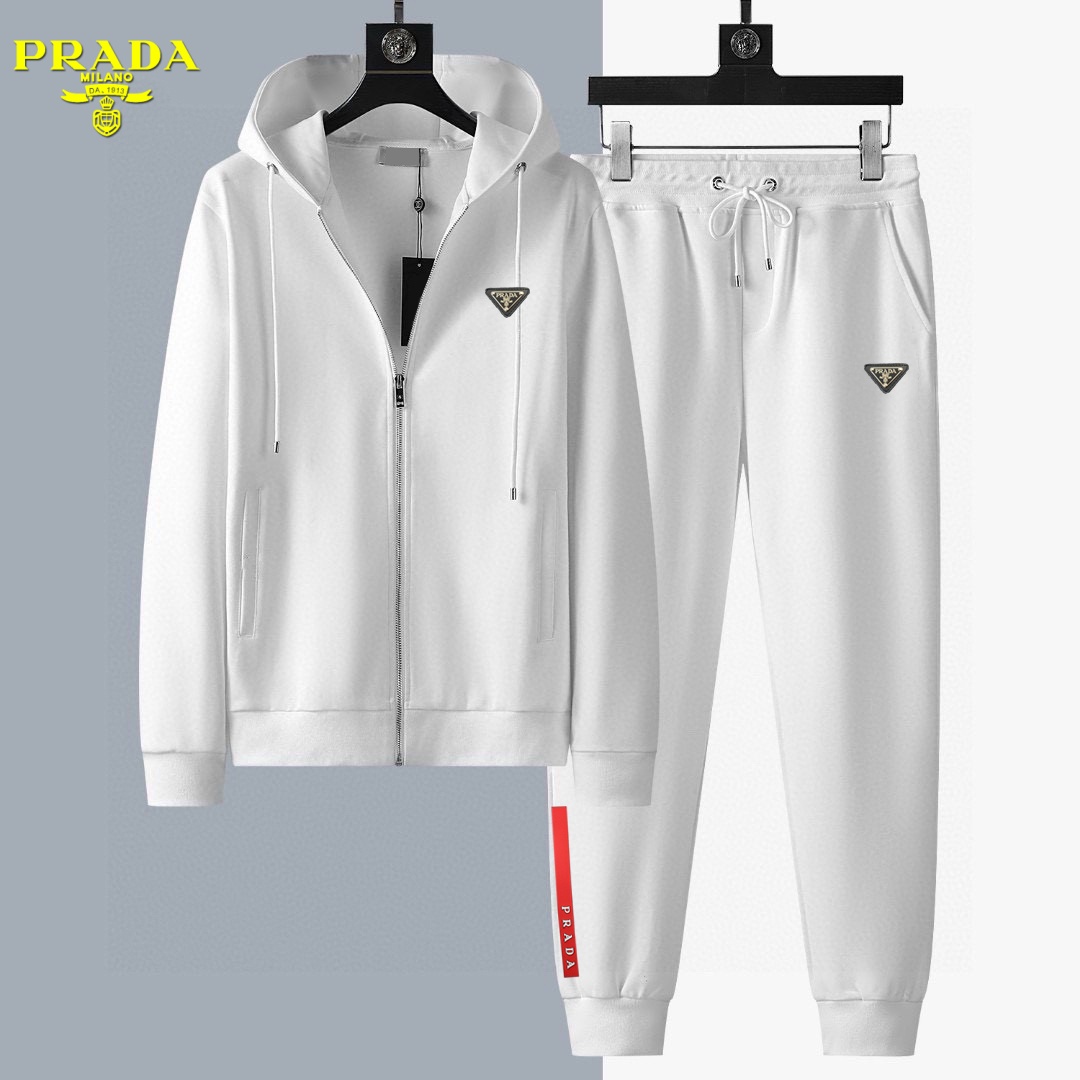 Cheap Prada Tracksuits for Men in 213320, $105 USD- [IB213320] - Replica Prada Tracksuits for Men