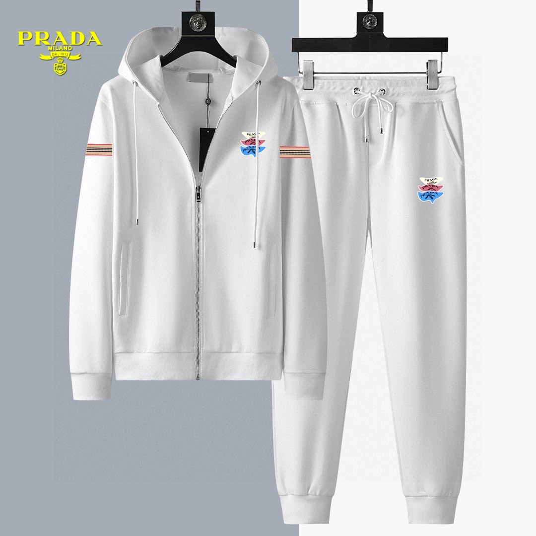 Cheap Prada Tracksuits for Men in 213321, $105 USD- [IB213321] - Replica Prada Tracksuits for Men