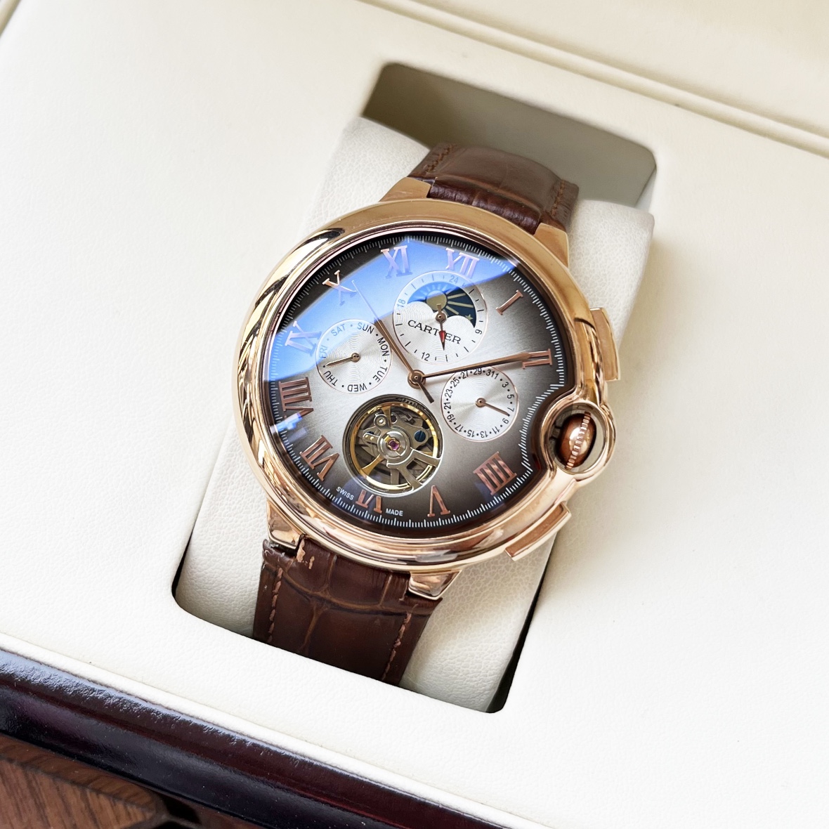 Cheap Newly released high-quality mechanical wristwatch by Cartier in 213699, $180 USD- [IB213699] - Replica Cartier AAA Quality Watches
