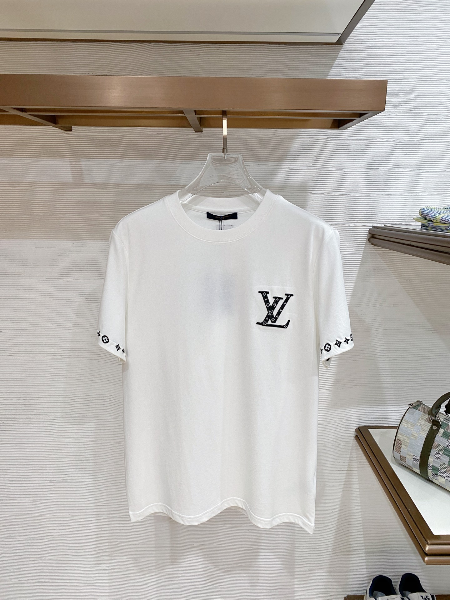 Cheap Louis Vuitton T-Shirts for Men in 213704, $35 USD- [IB213704] - Replica Louis Vuitton T-Shirts for Men