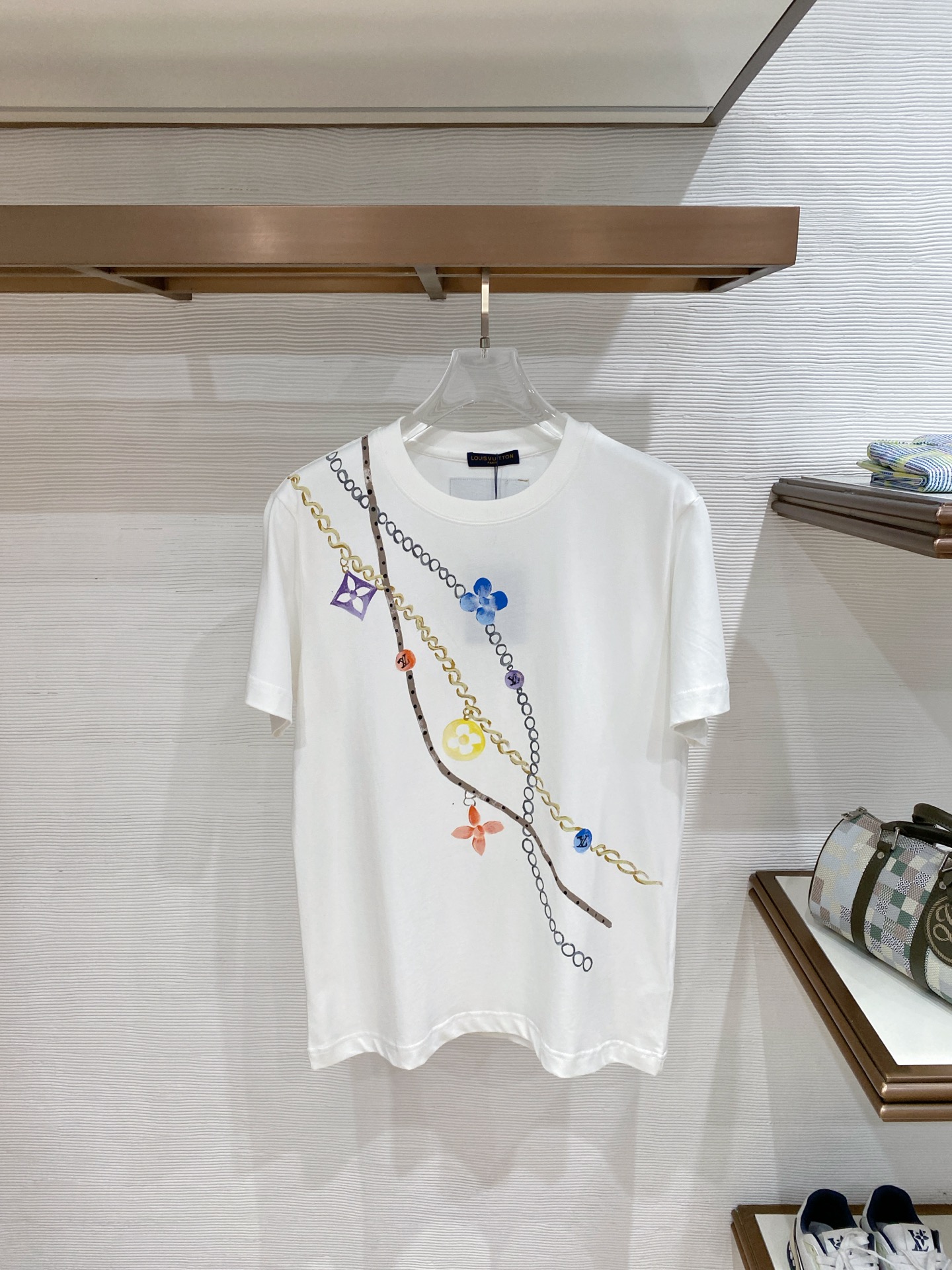 Cheap Louis Vuitton T-Shirts for Men in 213706, $35 USD- [IB213706] - Replica Louis Vuitton T-Shirts for Men