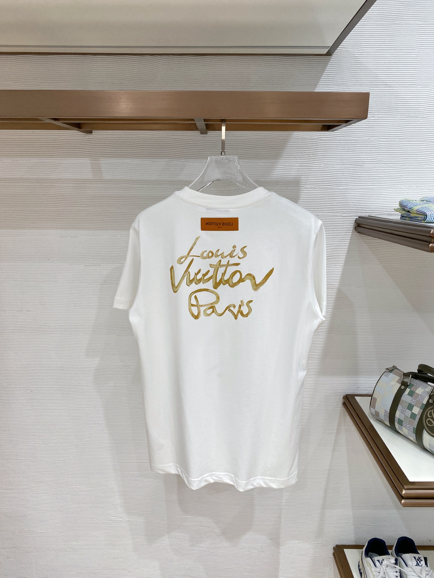 Cheap Louis Vuitton T-Shirts for Men in 213706, $35 USD- [IB213706] - Replica Louis Vuitton T-Shirts for Men