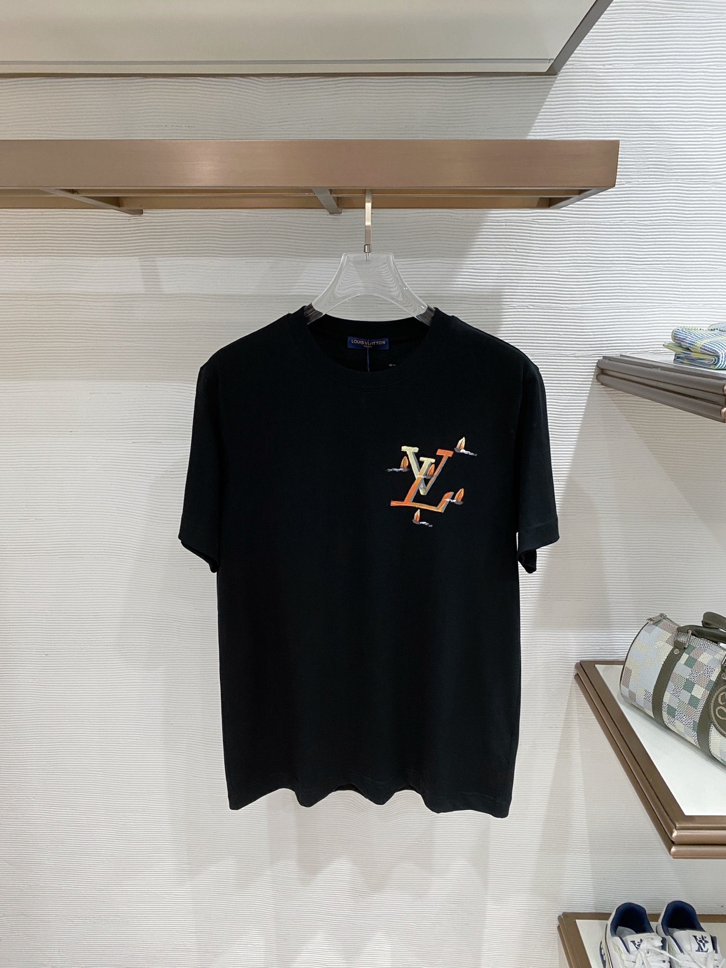 Cheap Louis Vuitton T-Shirts for Men in 213709, $35 USD- [IB213709] - Replica Louis Vuitton T-Shirts for Men