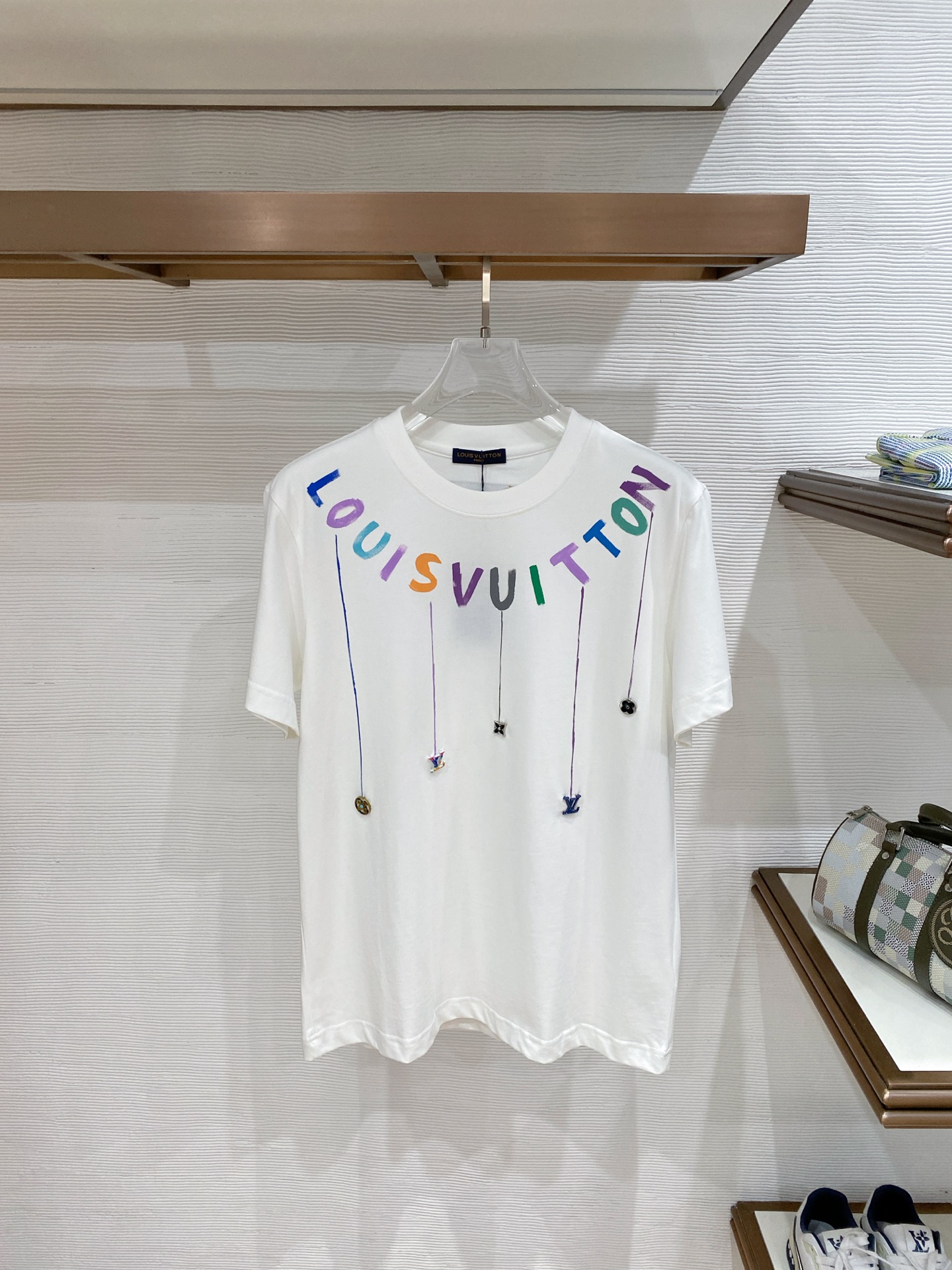 Cheap Louis Vuitton T-Shirts for Men in 213711, $35 USD- [IB213711] - Replica Louis Vuitton T-Shirts for Men
