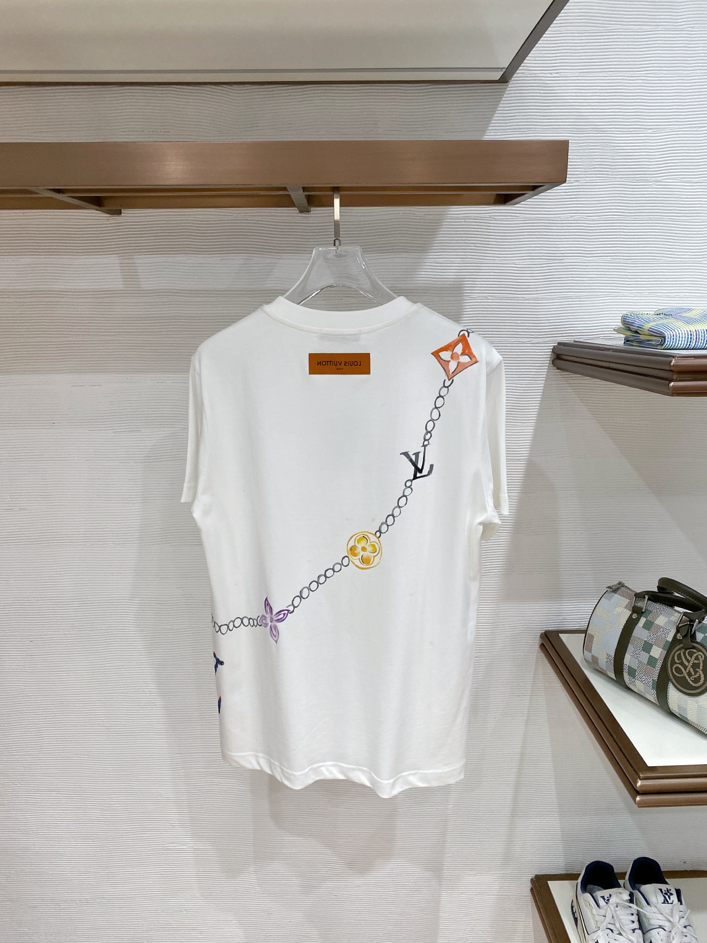 Cheap Louis Vuitton T-Shirts for Men in 213712, $35 USD- [IB213712] - Replica Louis Vuitton T-Shirts for Men