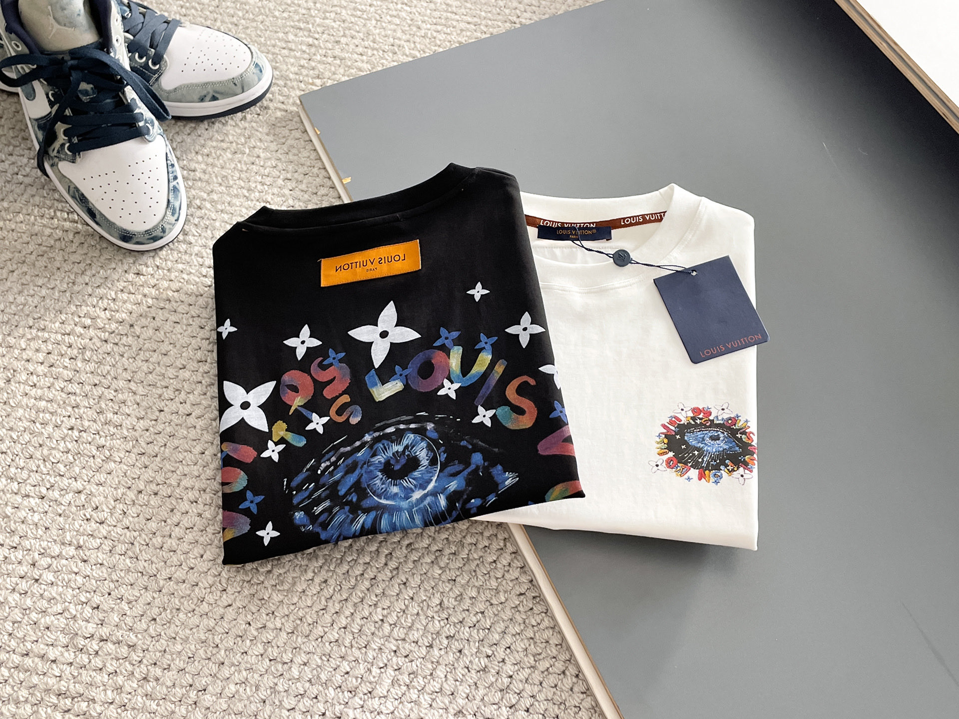 Cheap Louis Vuitton T-Shirts for Men in 213721, $35 USD- [IB213721] - Replica Louis Vuitton T-Shirts for Men