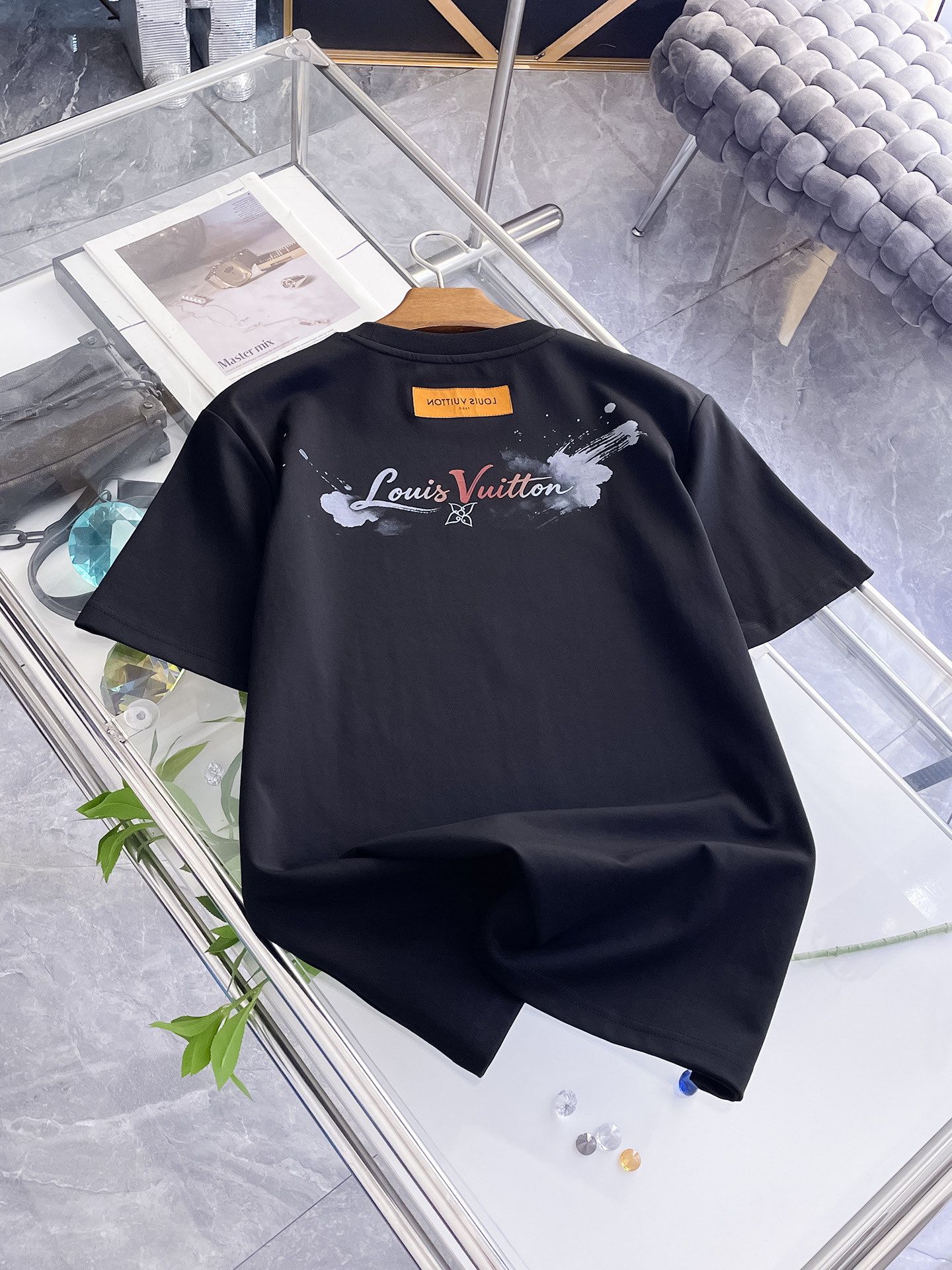 Cheap Louis Vuitton T-Shirts for Men in 213724, $35 USD- [IB213724] - Replica Louis Vuitton T-Shirts for Men