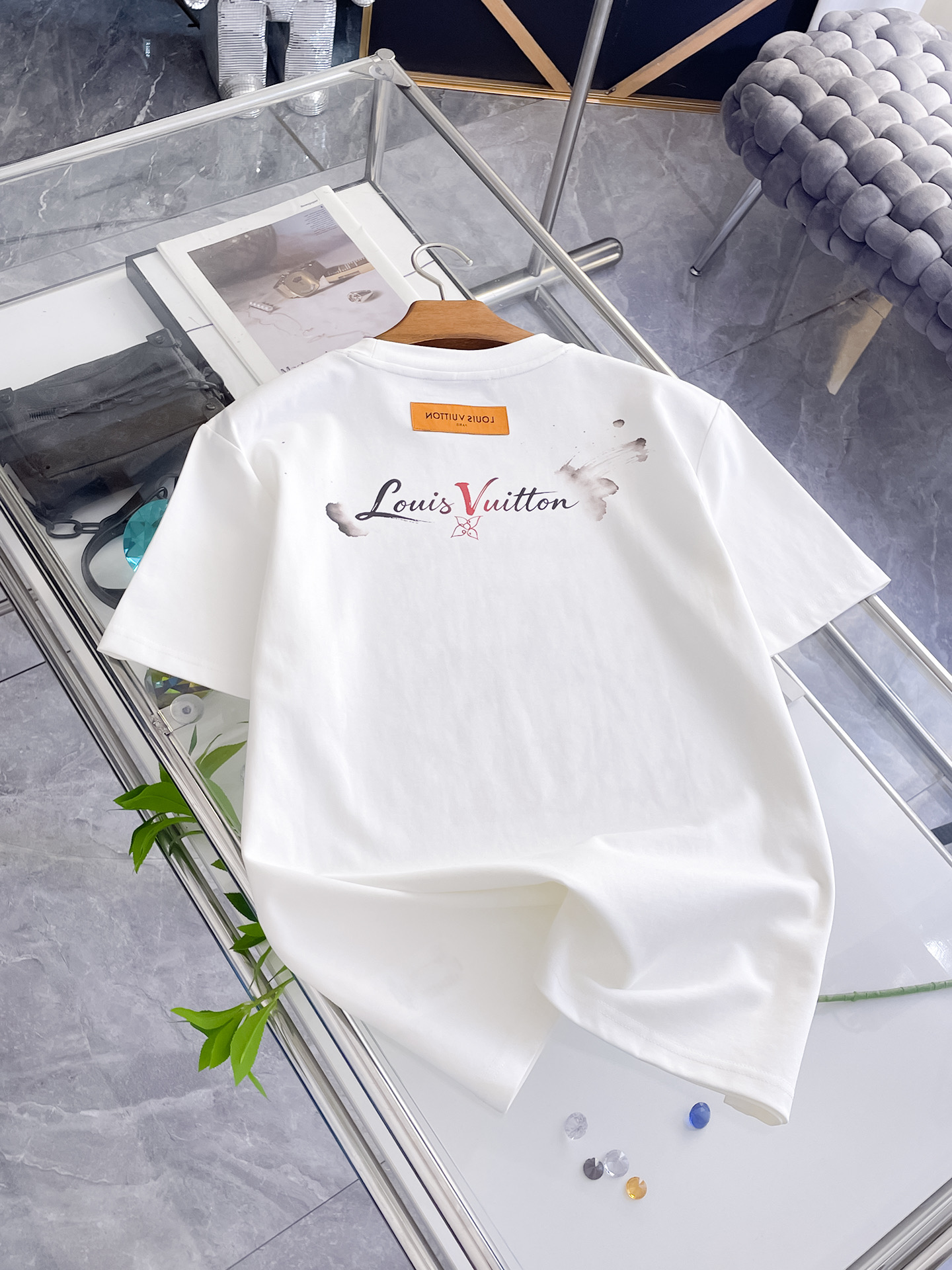 Cheap Louis Vuitton T-Shirts for Men in 213725, $35 USD- [IB213725] - Replica Louis Vuitton T-Shirts for Men
