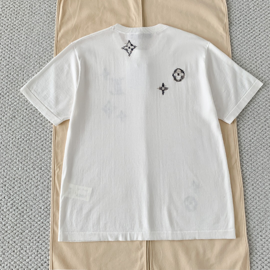 Cheap Louis Vuitton T-Shirts for Women in 213742, $30 USD- [IB213742] - Replica Louis Vuitton T-Shirts for Women