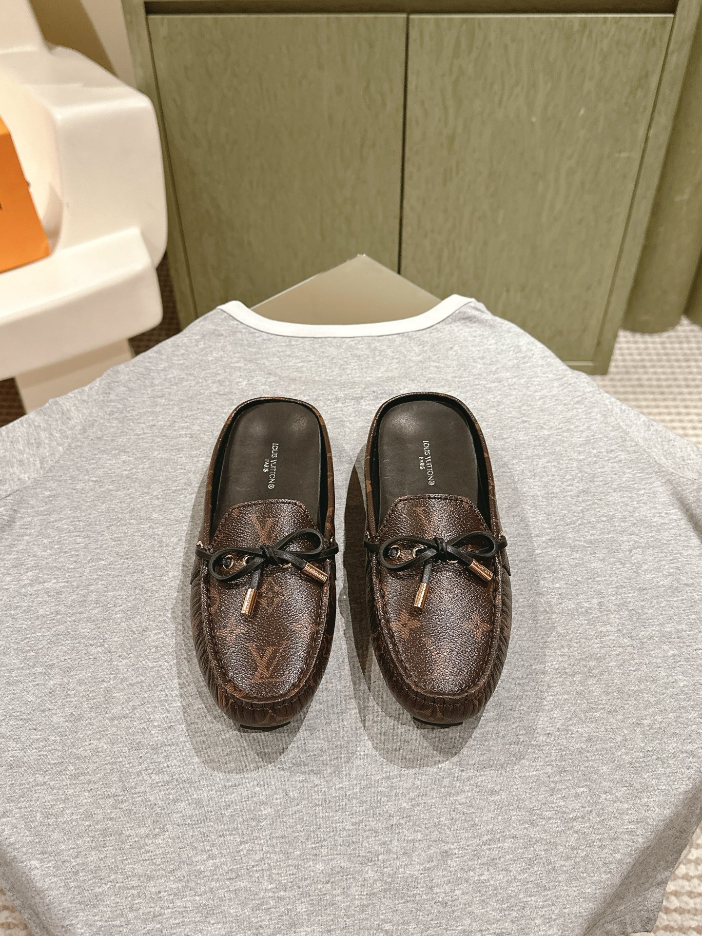 Cheap Louis Vuitton Loafers For Women in 213751, $60 USD- [IB213751] - Replica Louis Vuitton Loafers For Women