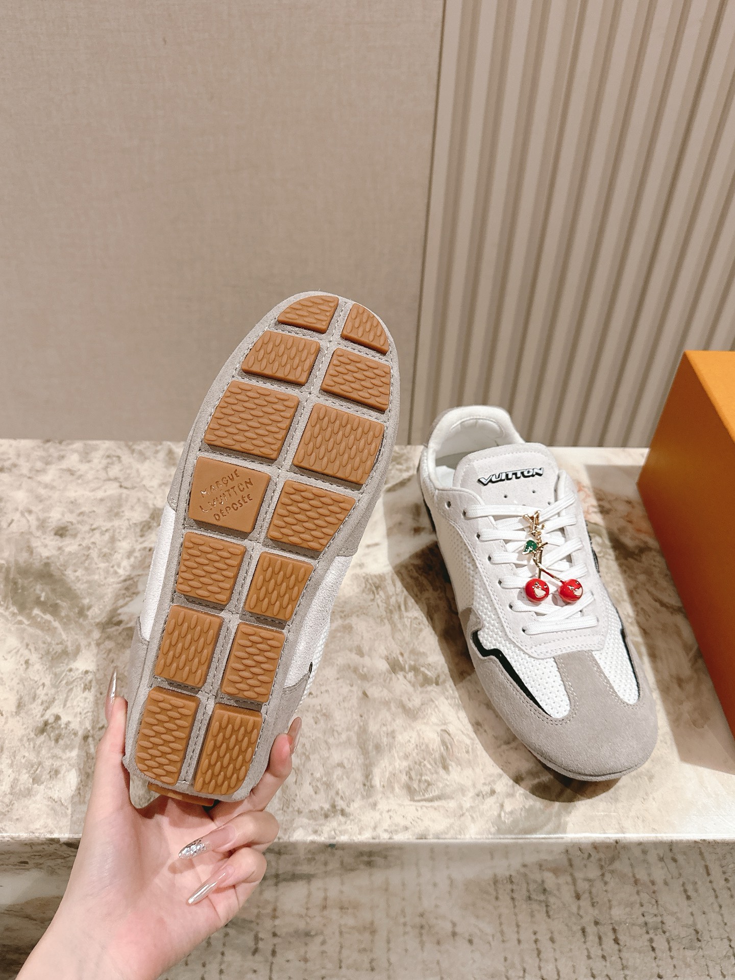 Cheap Louis Vuitton Sneakers For Men in 213758, $90 USD- [IB213758] - Replica Louis Vuitton Sneakers For Men