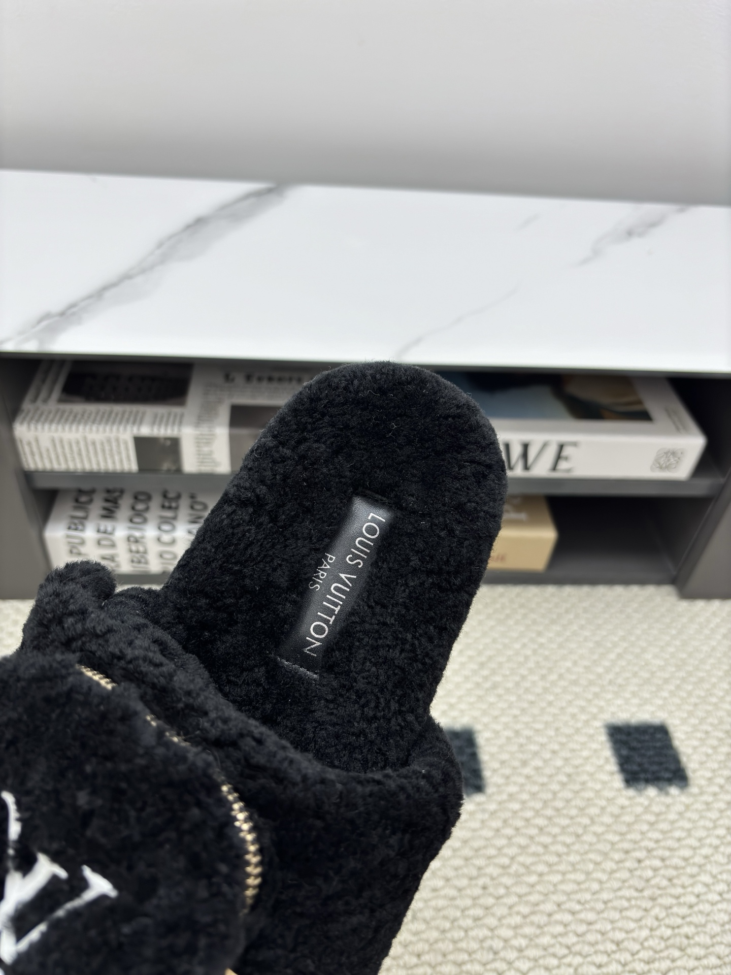 Cheap Louis Vuitton Slippers For Women in 213765, $60 USD- [IB213765] - Replica Louis Vuitton Slippers For Women