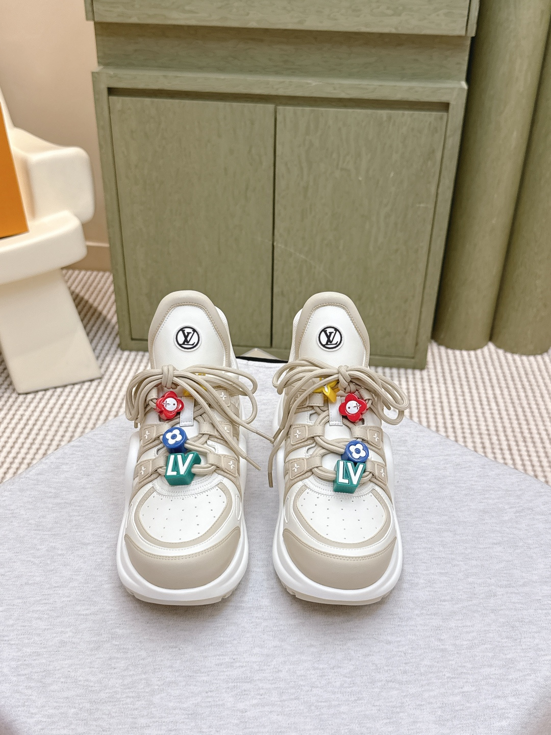 Cheap Louis Vuitton Sneakers for women in 213771, $120 USD- [IB213771] - Replica Louis Vuitton Sneakers for women