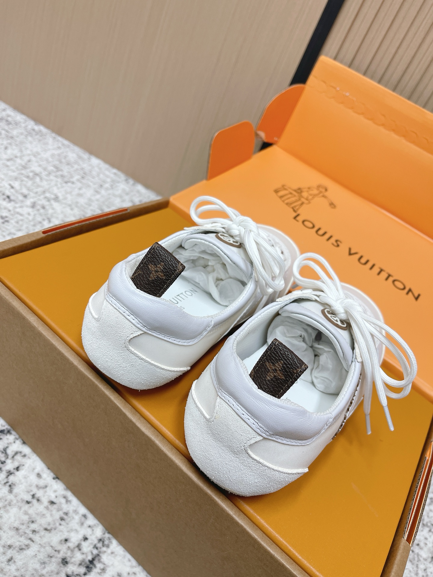 Cheap Louis Vuitton Sneakers for women in 213782, $60 USD- [IB213782] - Replica Louis Vuitton Sneakers for women