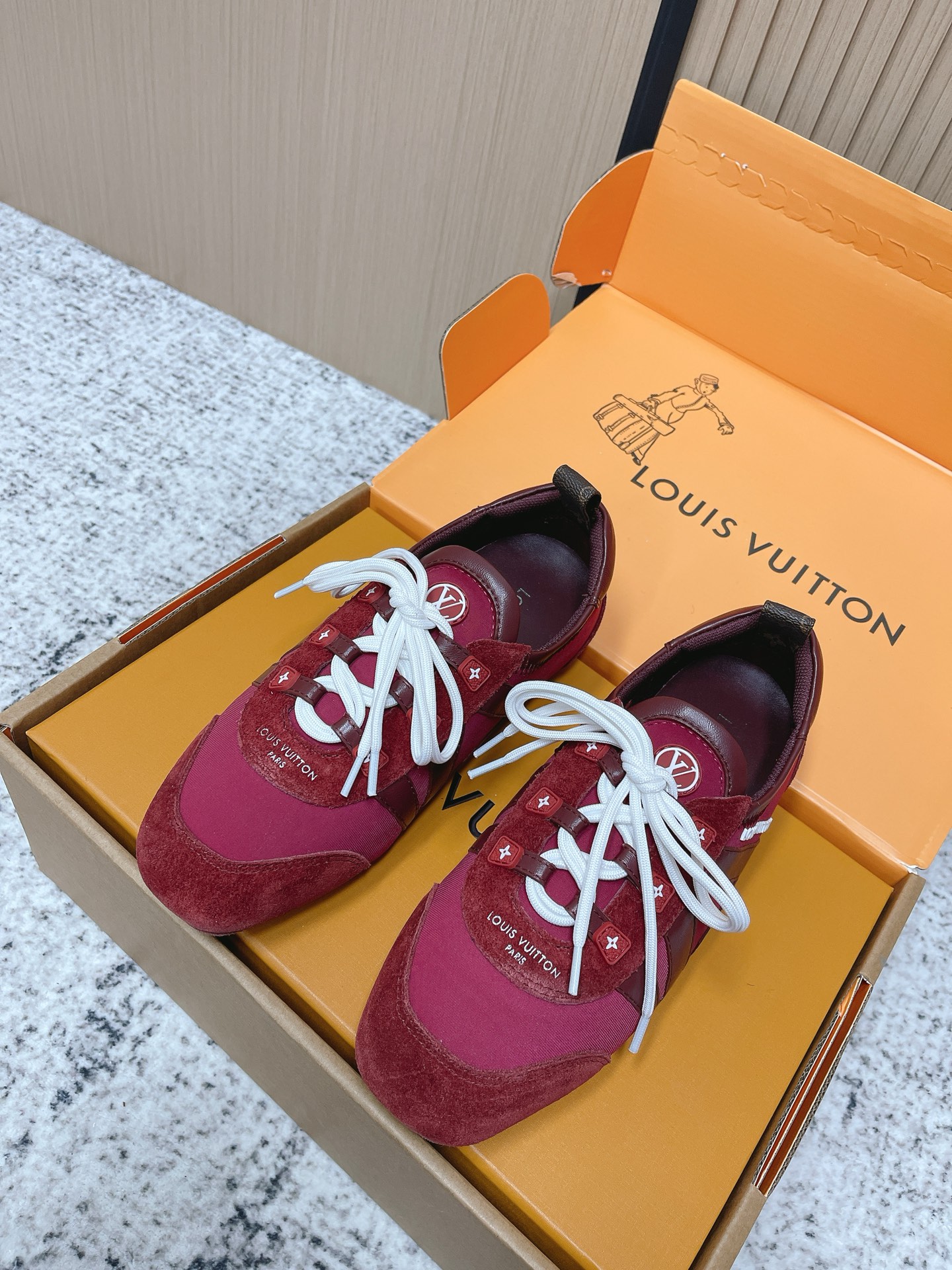 Cheap Louis Vuitton Sneakers for women in 213783, $60 USD- [IB213783] - Replica Louis Vuitton Sneakers for women