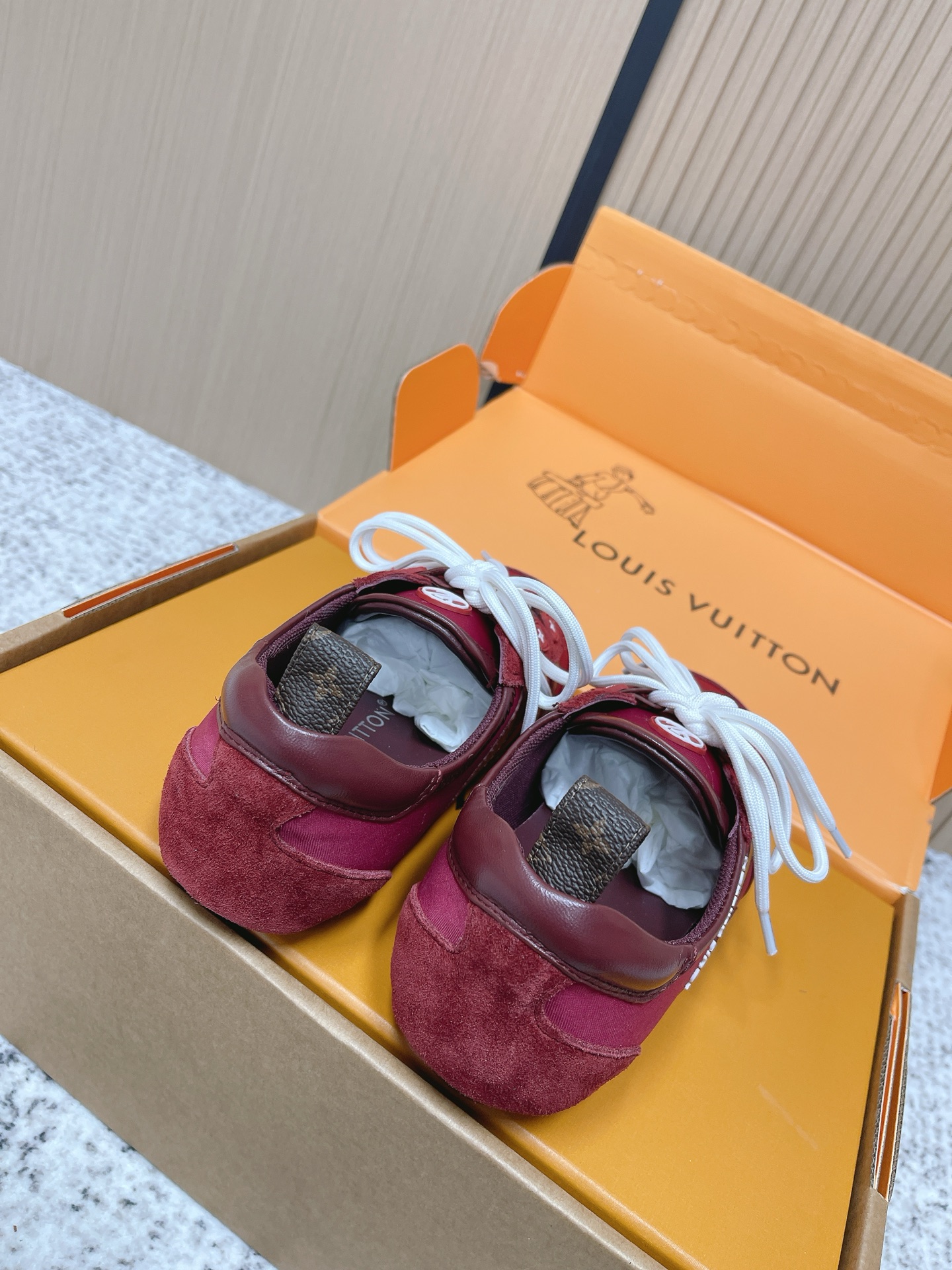 Cheap Louis Vuitton Sneakers for women in 213783, $60 USD- [IB213783] - Replica Louis Vuitton Sneakers for women