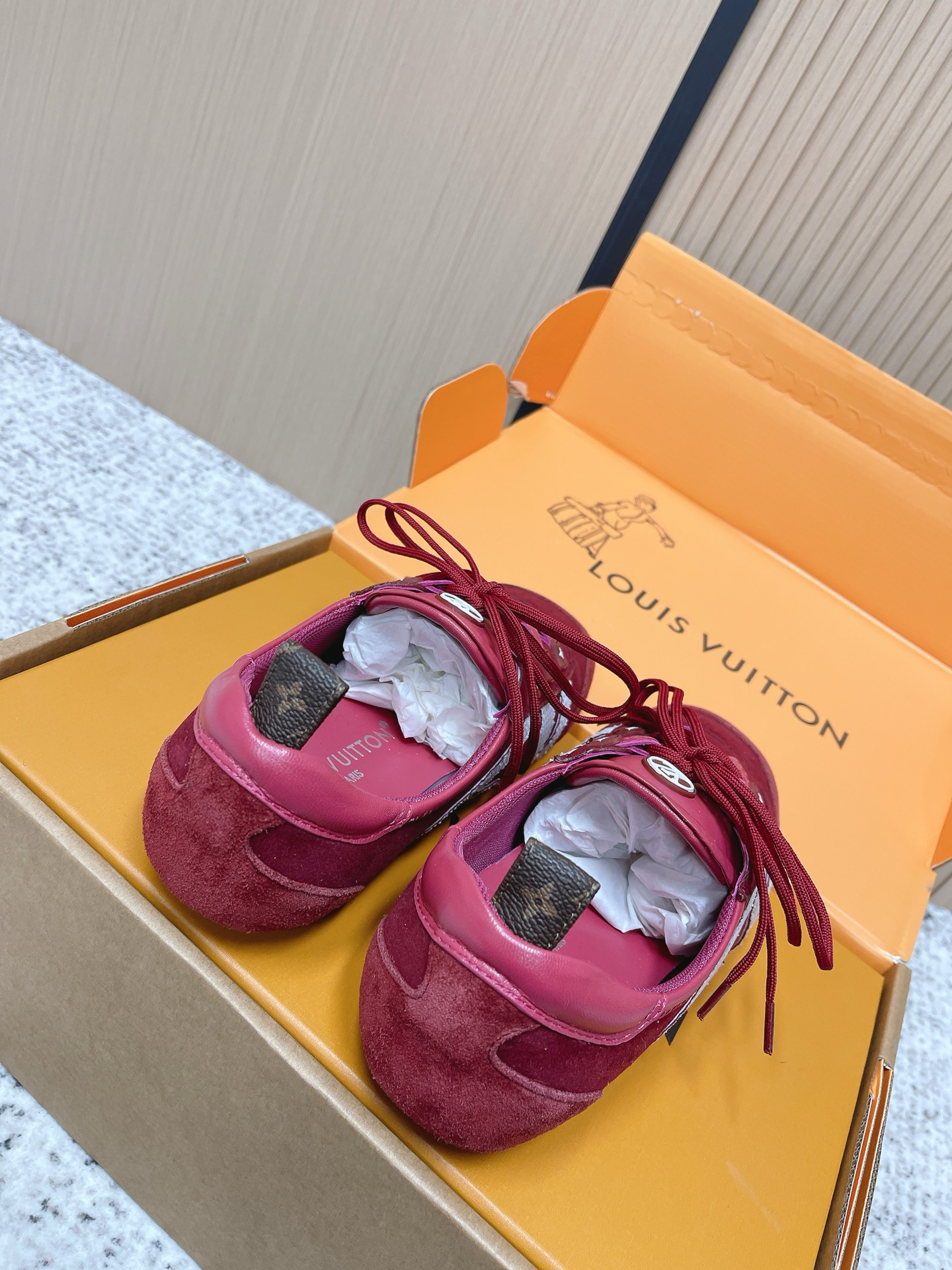 Cheap Louis Vuitton Sneakers for women in 213785, $60 USD- [IB213785] - Replica Louis Vuitton Sneakers for women
