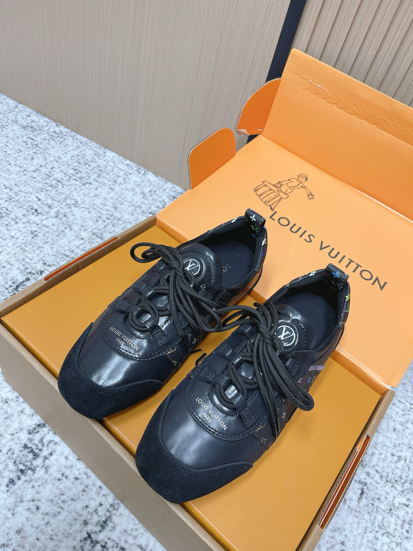 Cheap Louis Vuitton Sneakers for women in 213787, $60 USD- [IB213787] - Replica Louis Vuitton Sneakers for women