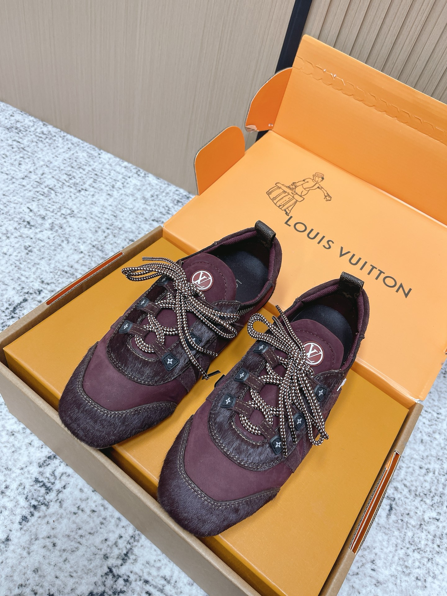 Cheap Louis Vuitton Sneakers for women in 213789, $60 USD- [IB213789] - Replica Louis Vuitton Sneakers for women
