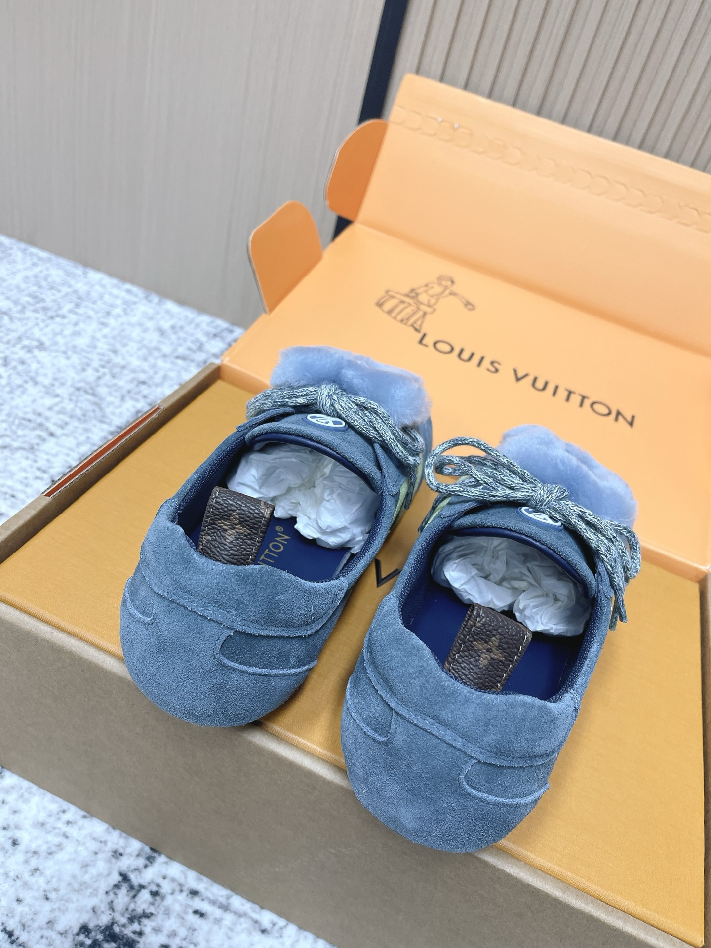 Cheap Louis Vuitton Sneakers for women in 213792, $60 USD- [IB213792] - Replica Louis Vuitton Sneakers for women