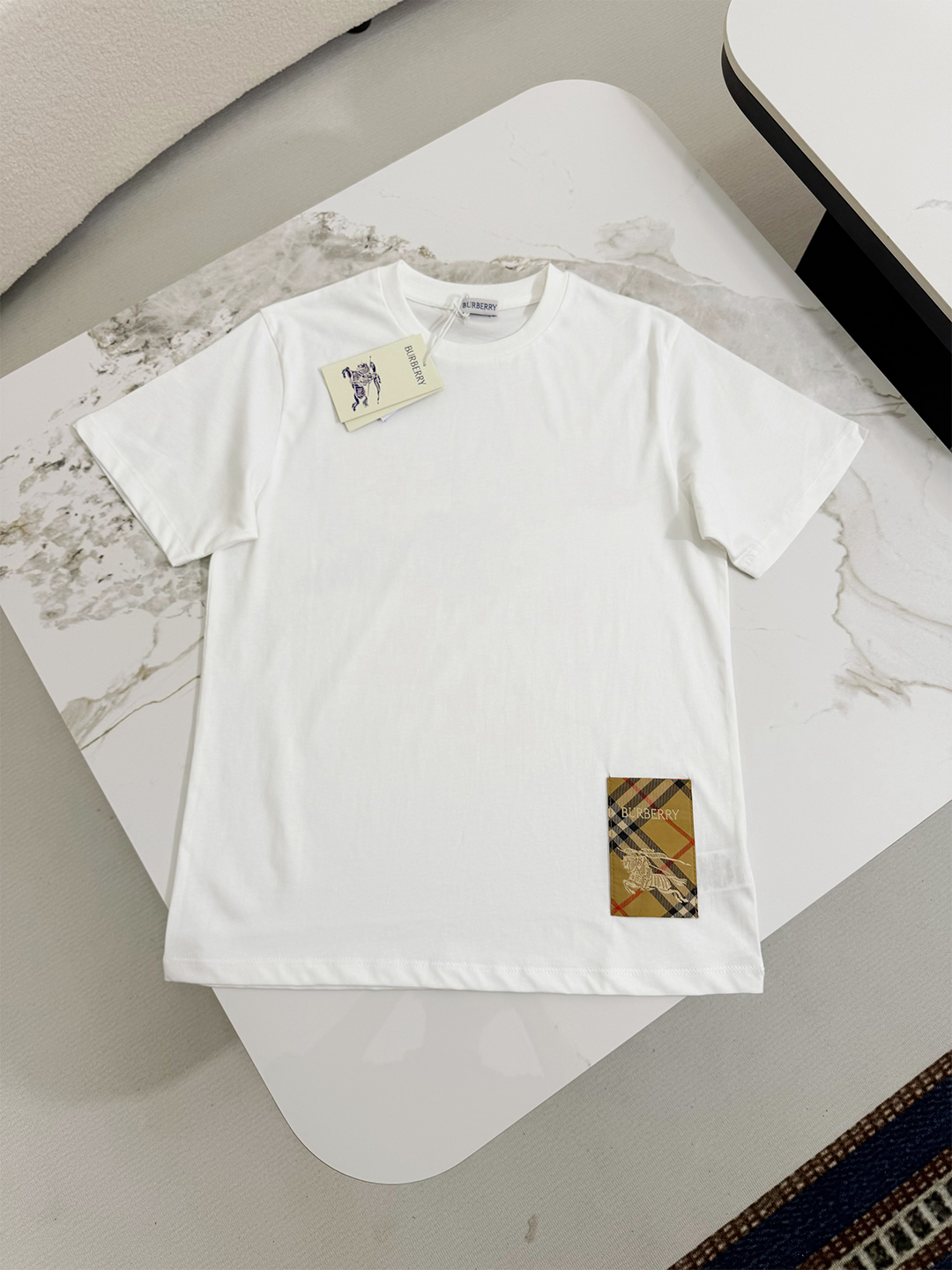 Cheap Burberry T-shirts for women in 213799, $30 USD- [IB213799] - Replica Burberry T-shirts for Women