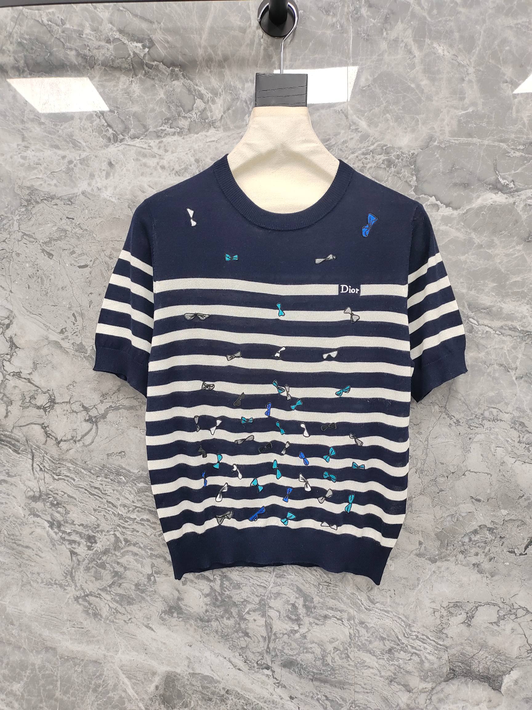 Cheap Dior T-shirts in 213815, $30 USD- [IB213815] - Replica Dior T-shirts for Women